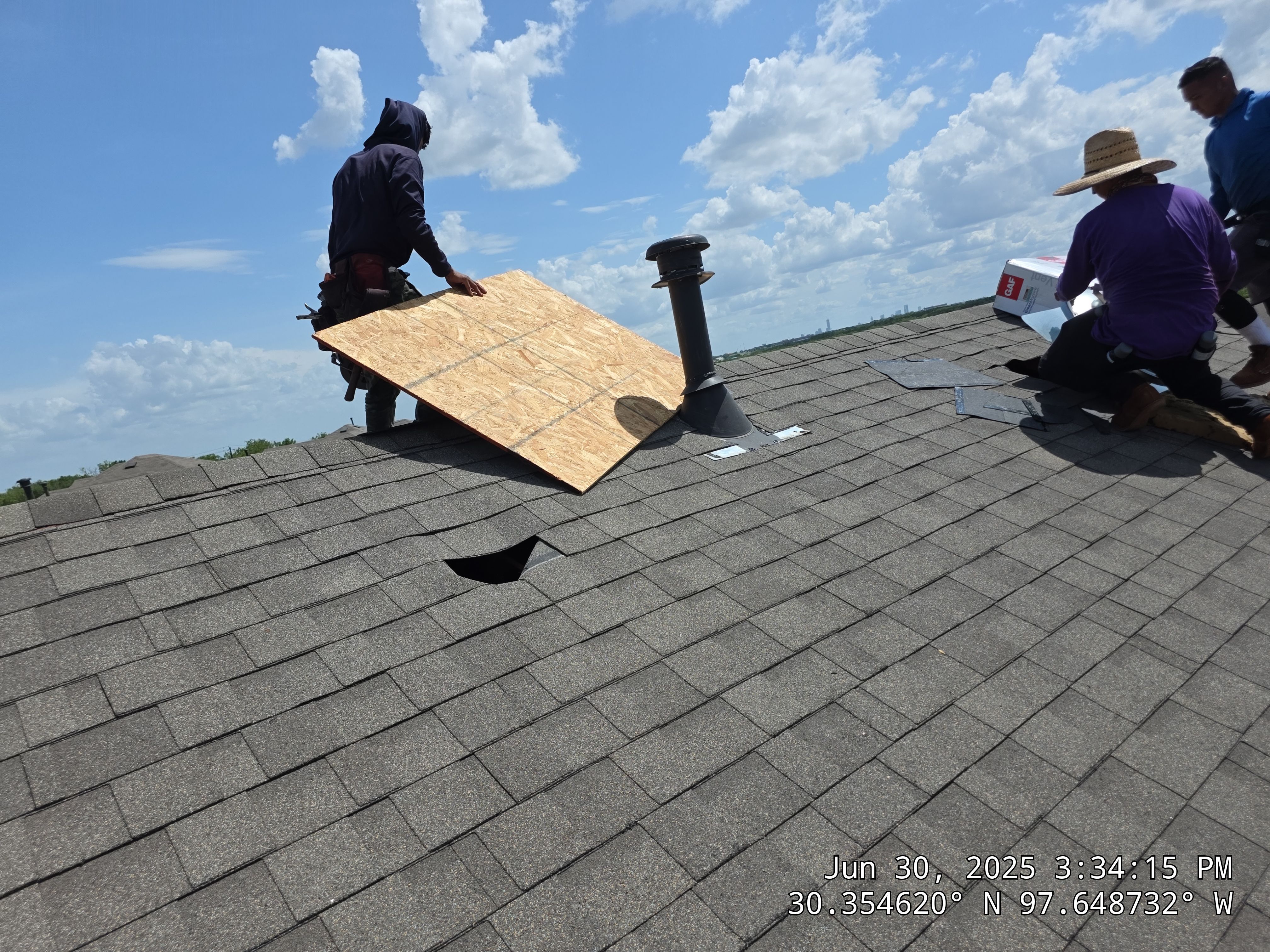 Comprehensive Storm Damage Restoration and Roof Replacement in Austin by Caliber Restoration LLC