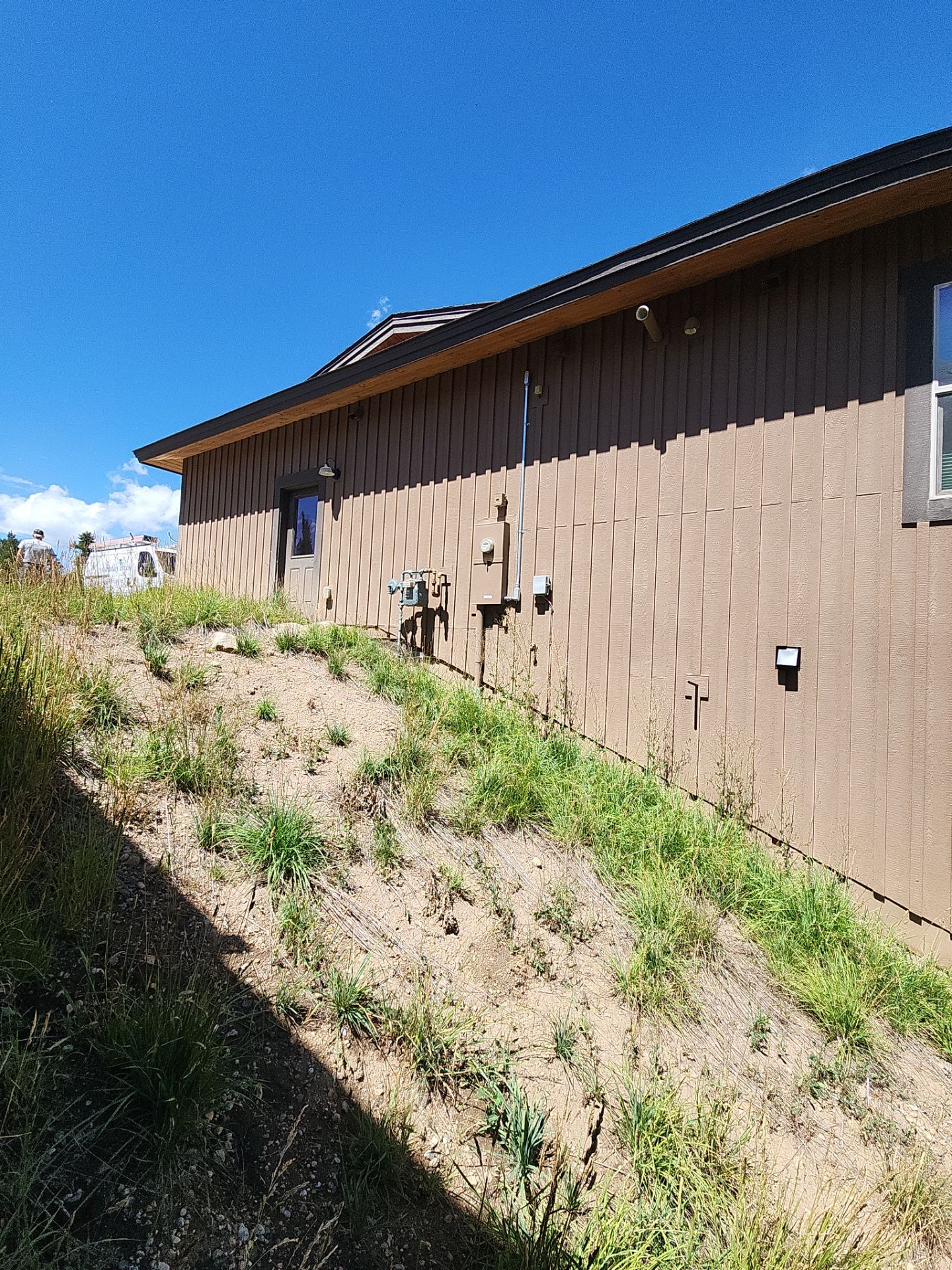 Exterior Painting Using Stain by Wheatley Creek Services
