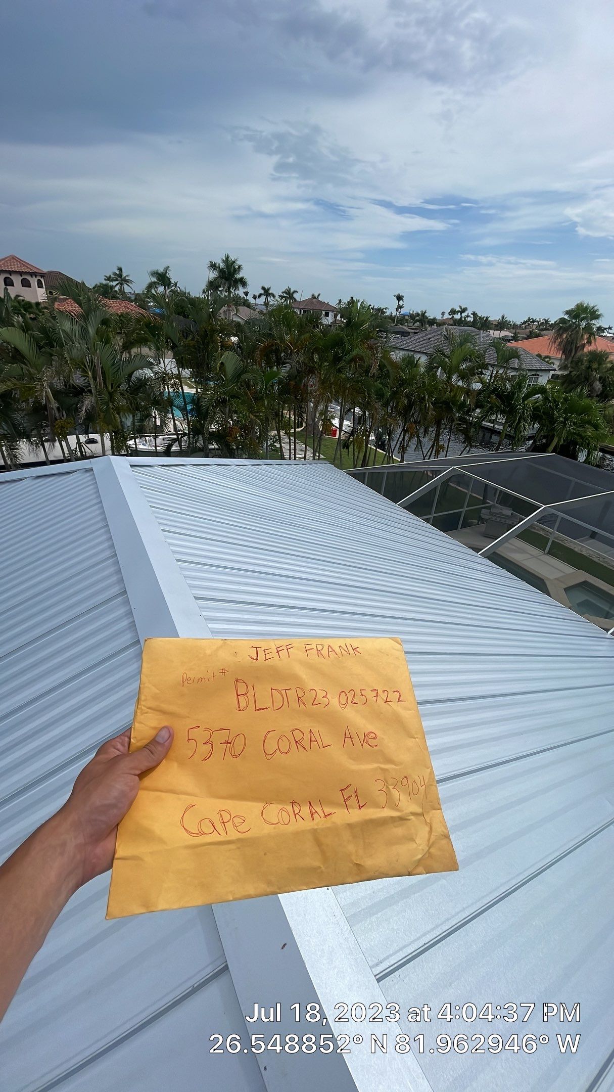 Residential Roofing Installation using Standing Seam Metal by Protek 