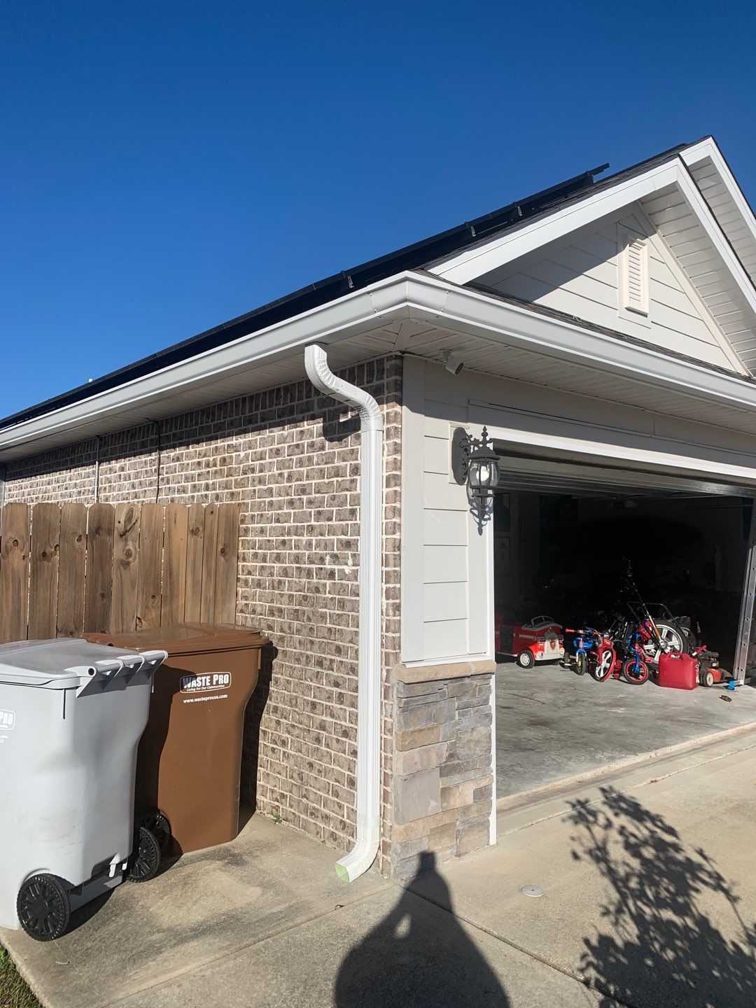 Seamless Gutter Project in Milton FL