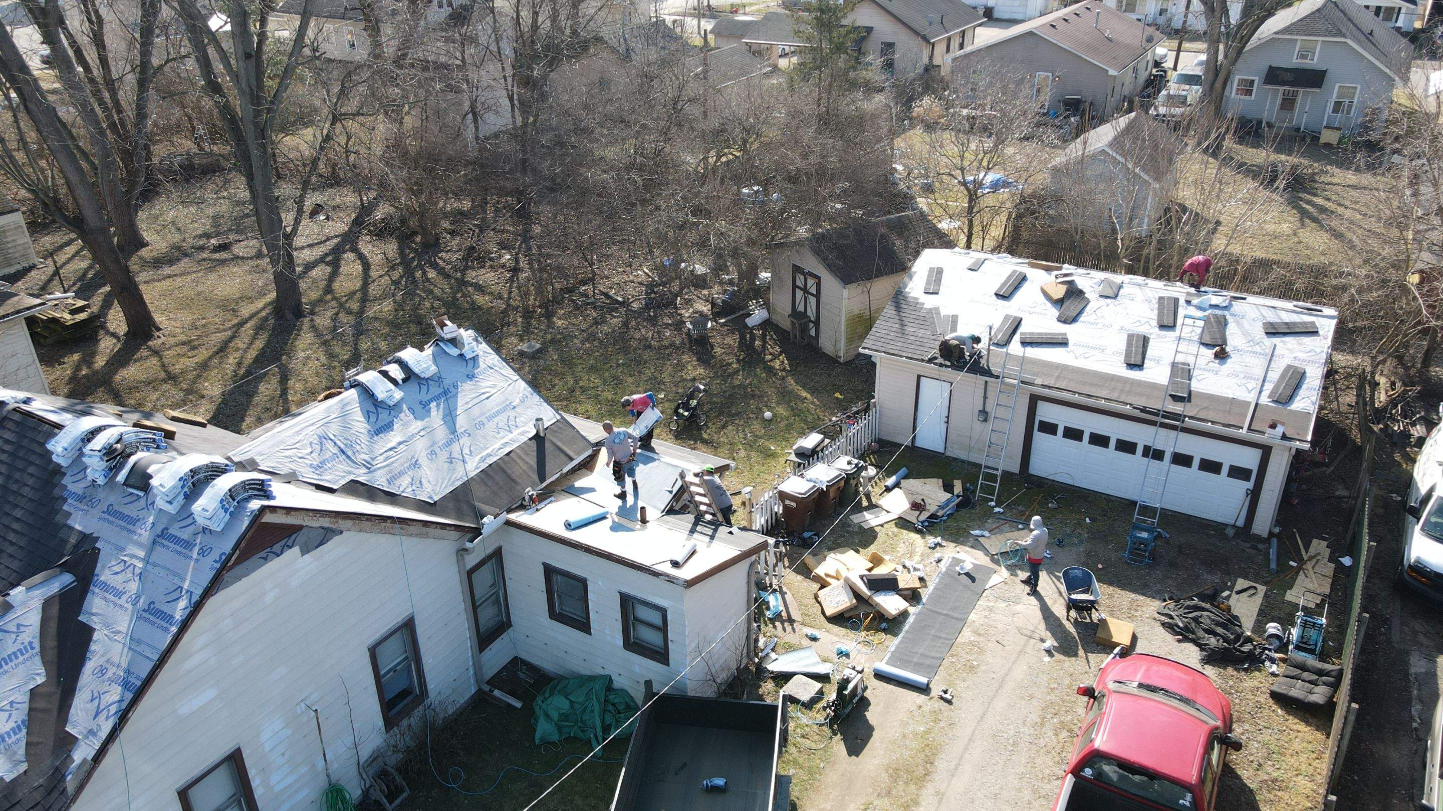 3 Layers and full Re-Deck!!!! by Tamlin Roofing