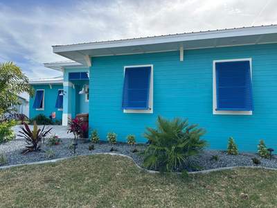 Bahama Shutters in Capri Blue