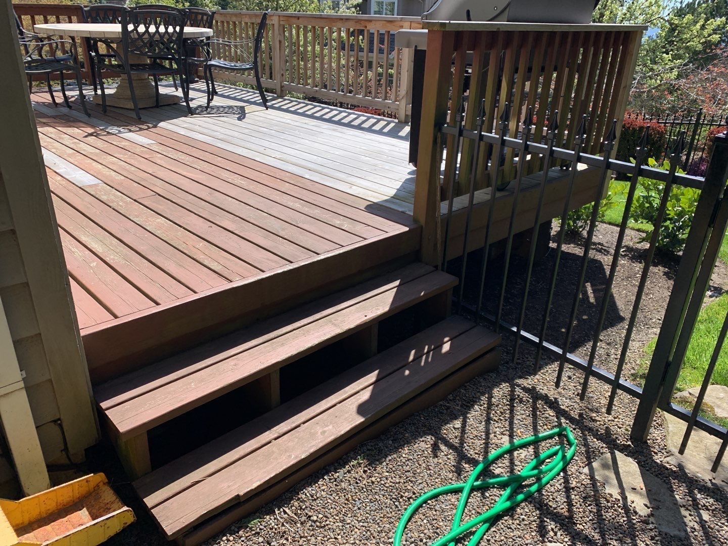 Deck Restoration using Armstrong-Clark Sierra Redwood by Paul Schopp