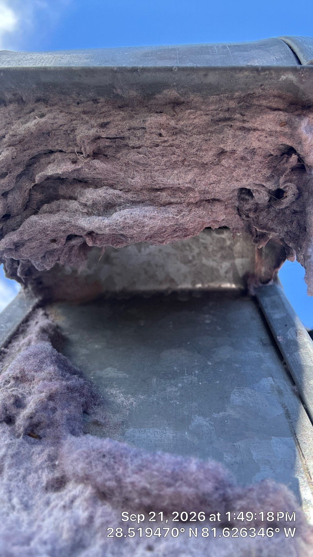 Blocked Dryer Roof Vent Cleaning in Winter Garden by Hygienic Air, Inc