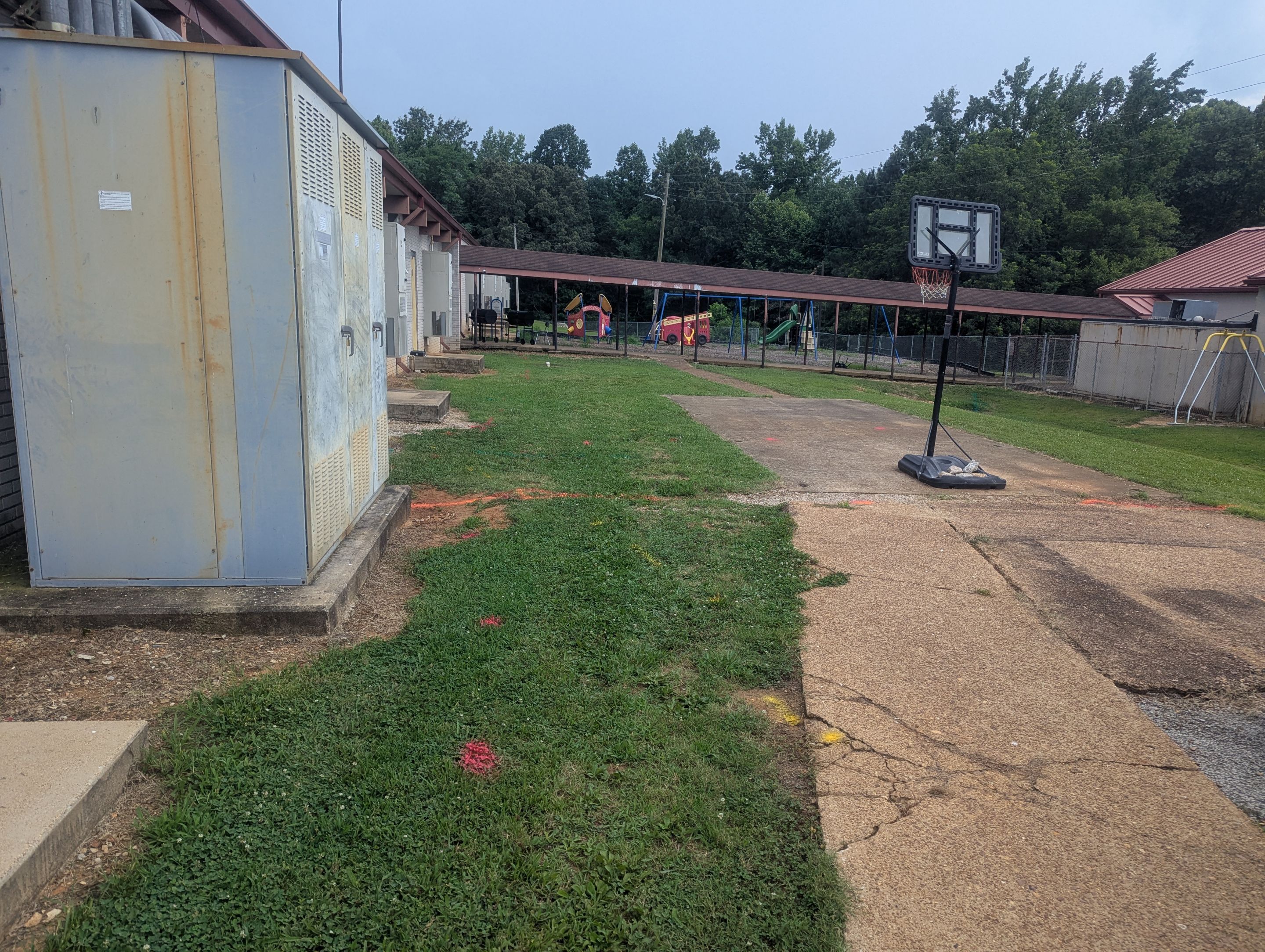 Utility Locate and GPR (School Project) by Alsip Locating Service, LLC