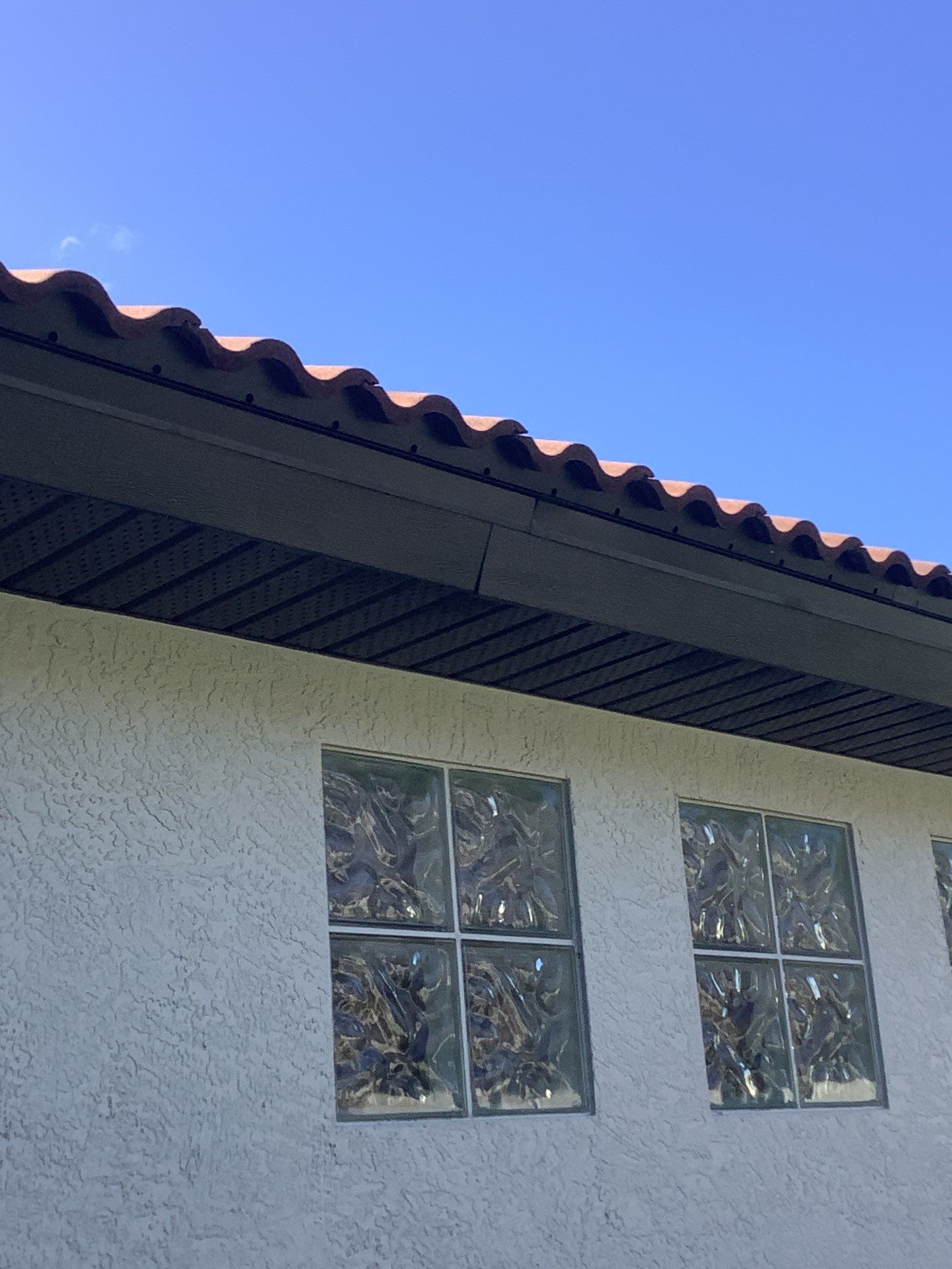 Dark Soffit and Fascia Repair in Lakewood Ranch FL by Gutter Professors