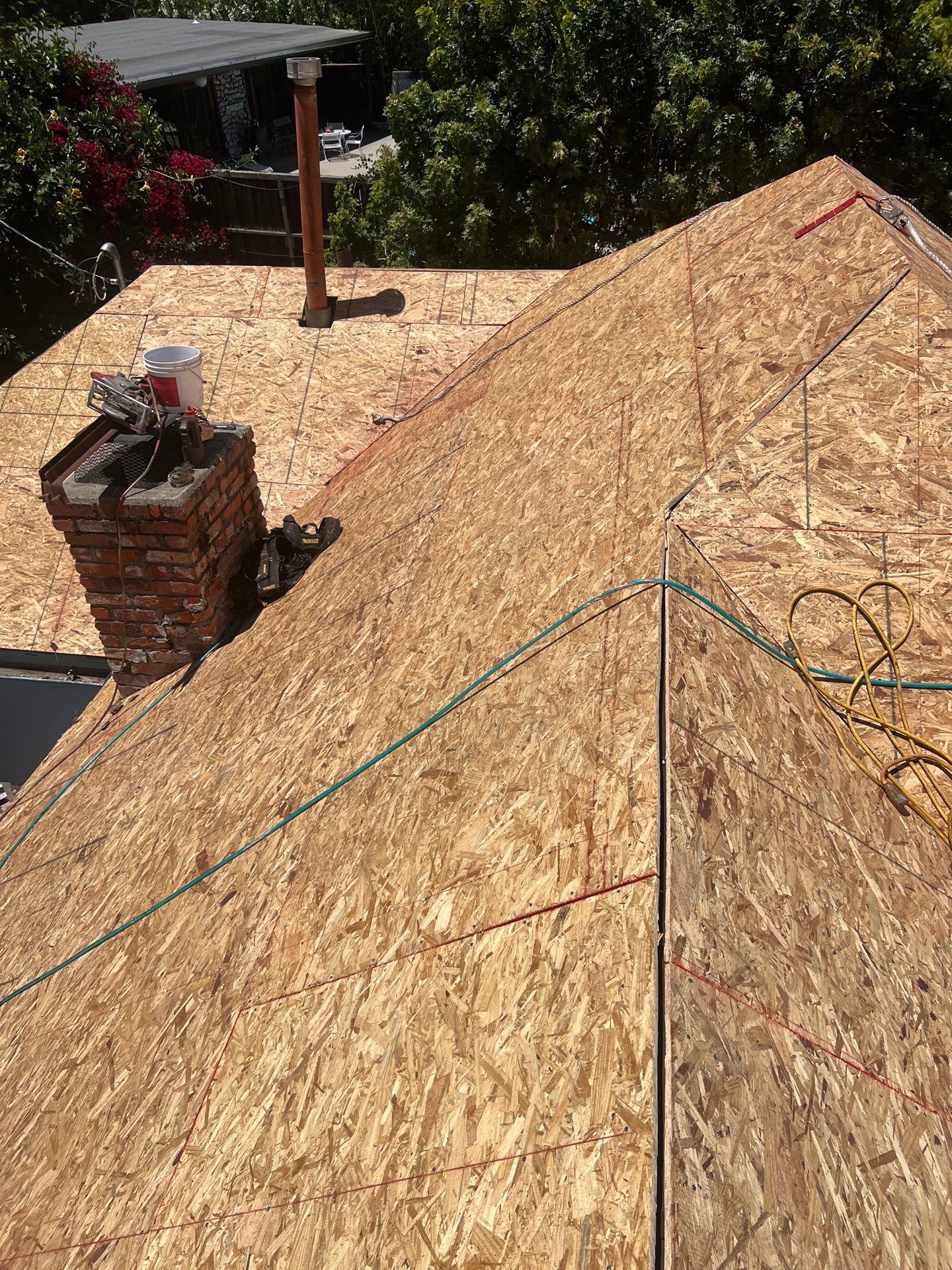 Residential Reroofing and New Sheathing Installation in Sherman Oaks, CA by Hull Brothers Roofing