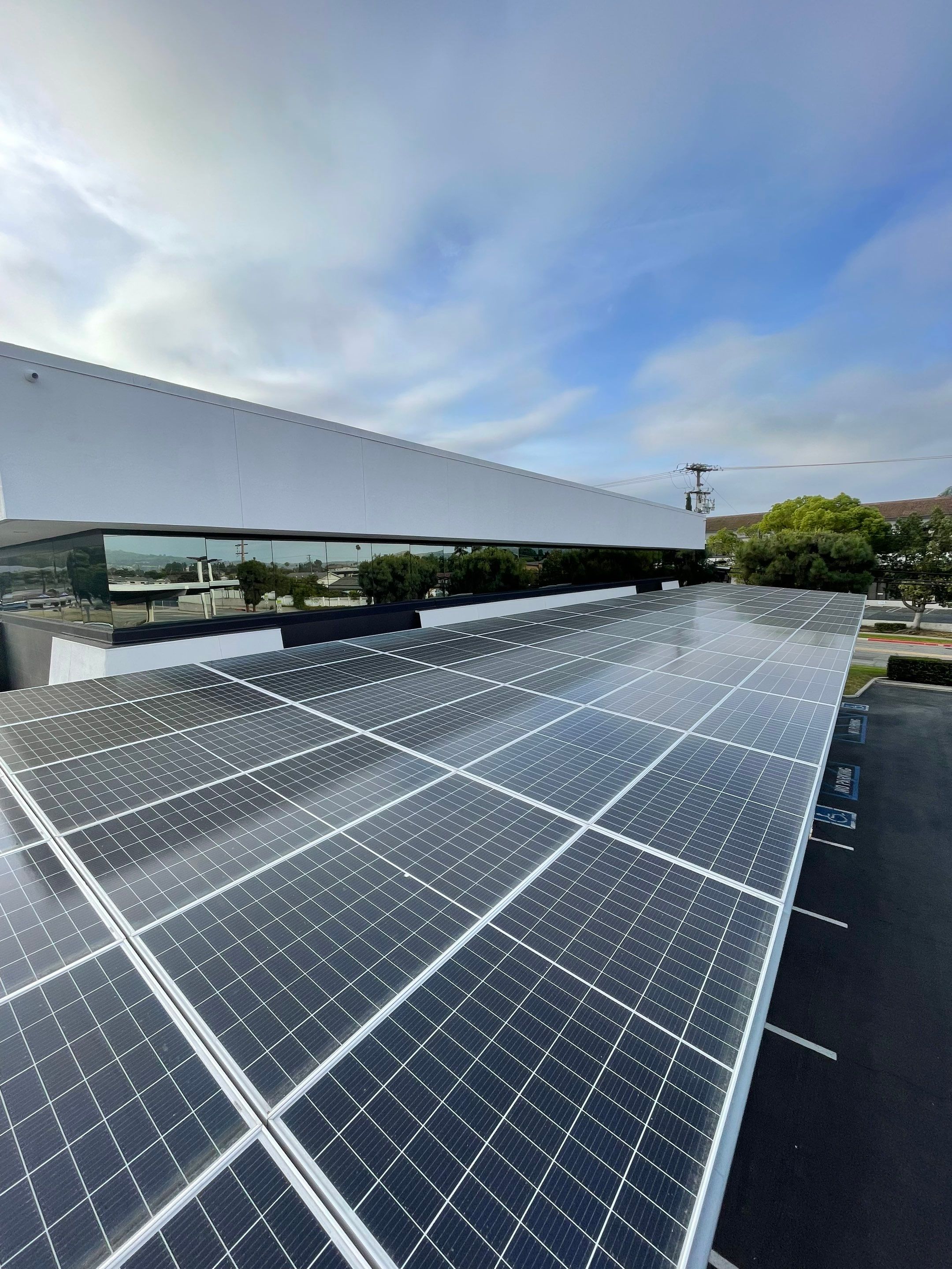 Commercial Solar Panel Cleaning by Palm Coast Solar Cleaning