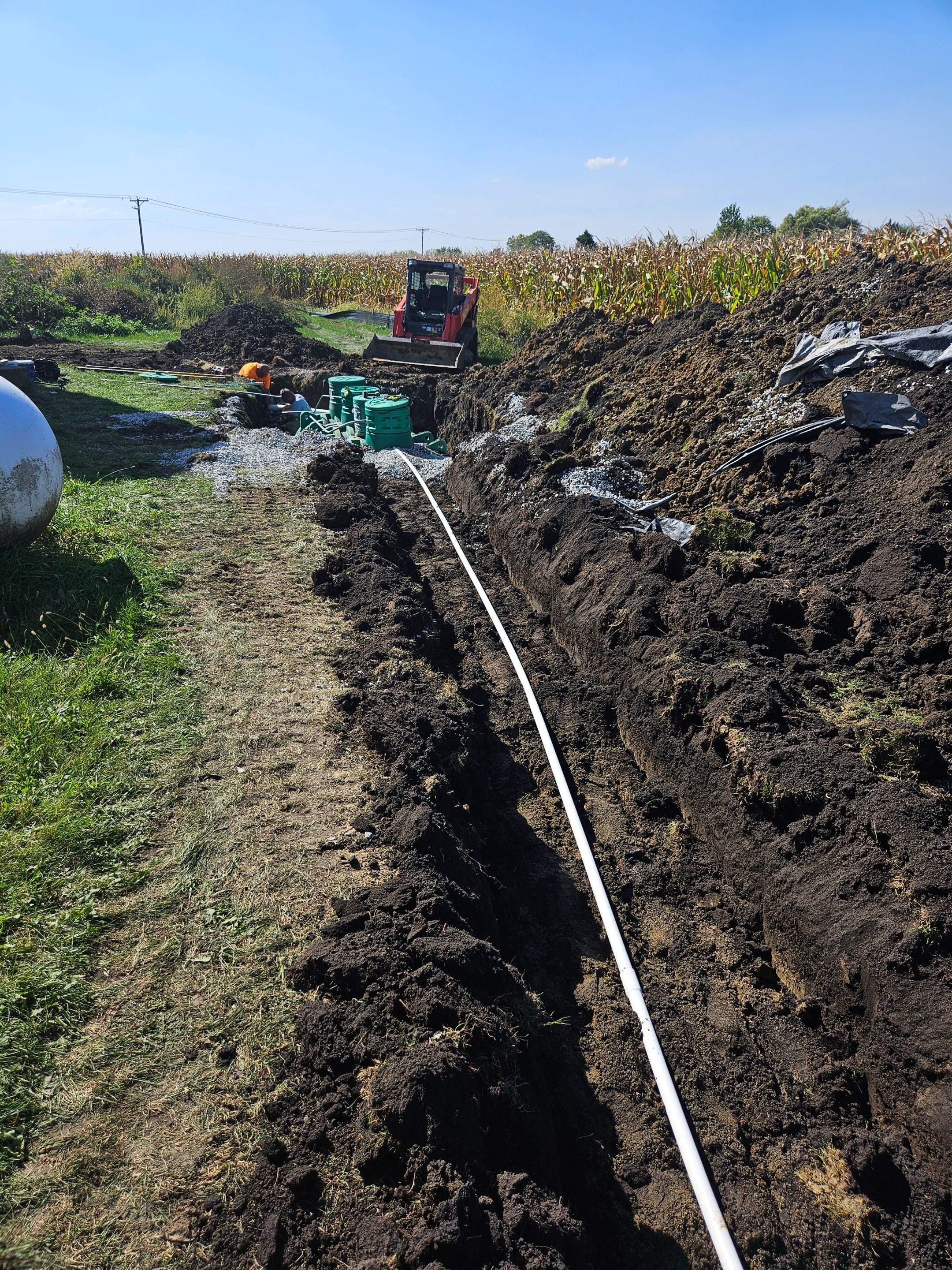 Installation of Aerobic Treatment Private Sewage Disposal System (Norweco) by Allied Water Services