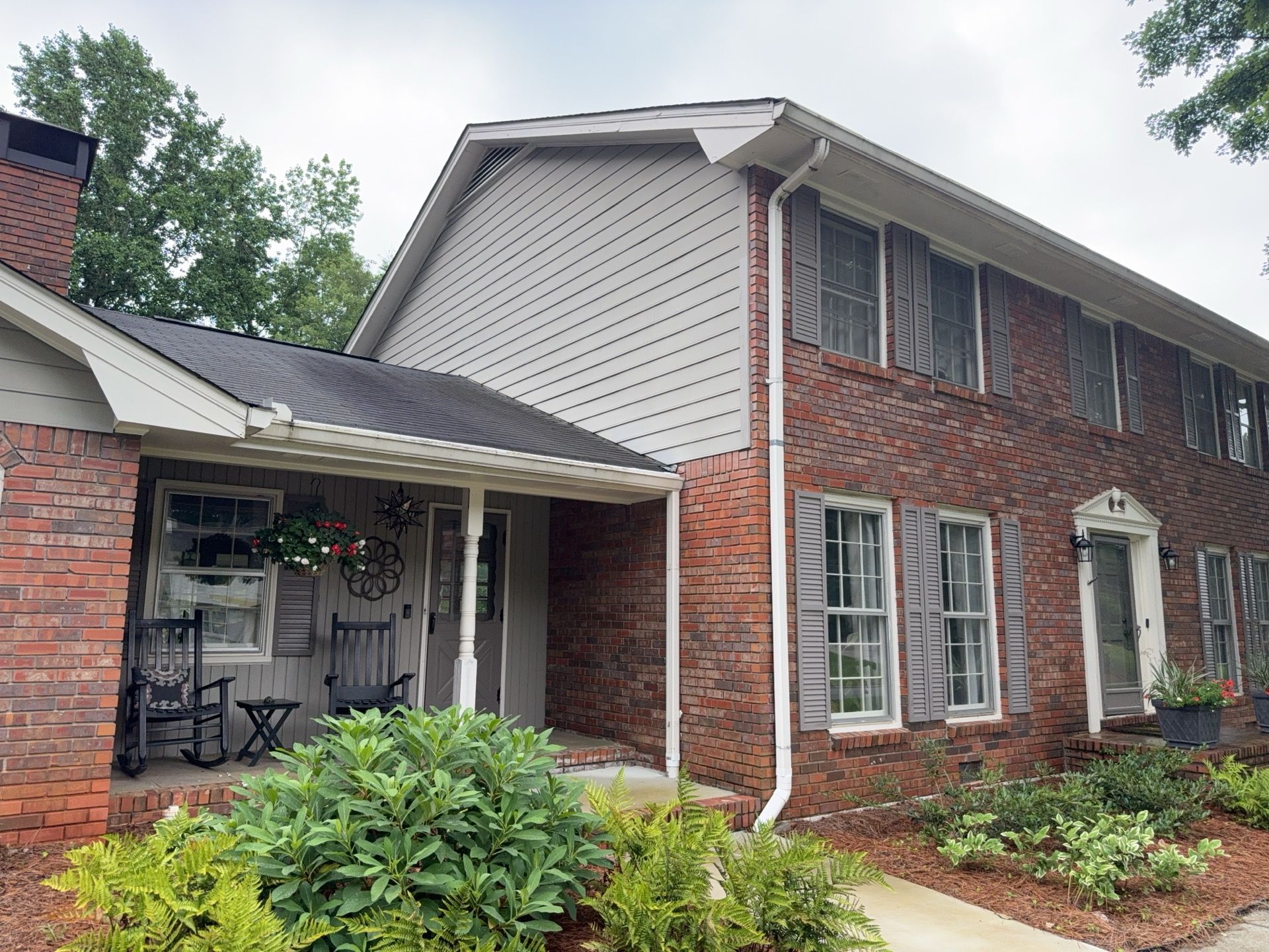 Siding and Rotten Wood Replacement with Exterior Painting in Atlanta, GA by Nelson Exteriors 