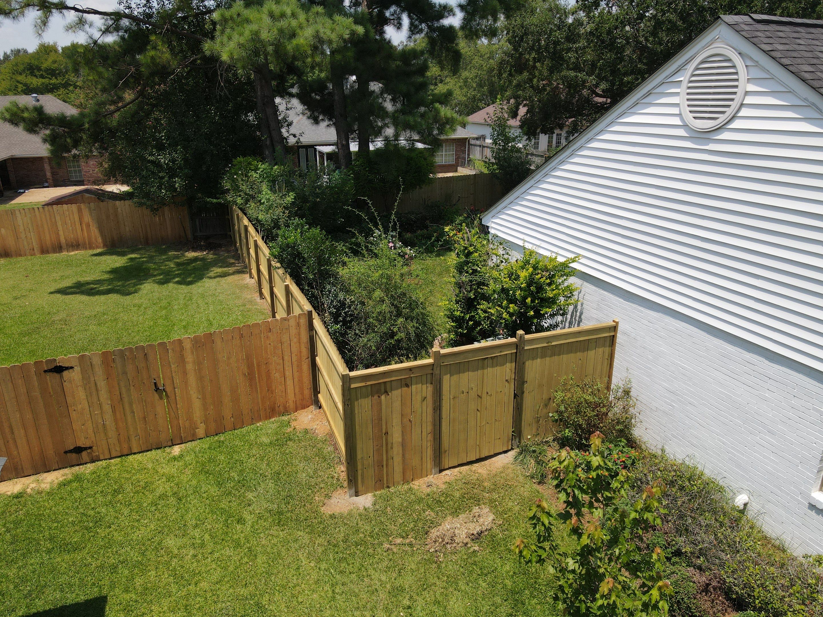 6ft Treated Pine Good Neighbor/Standard by Roberson Construction LLC