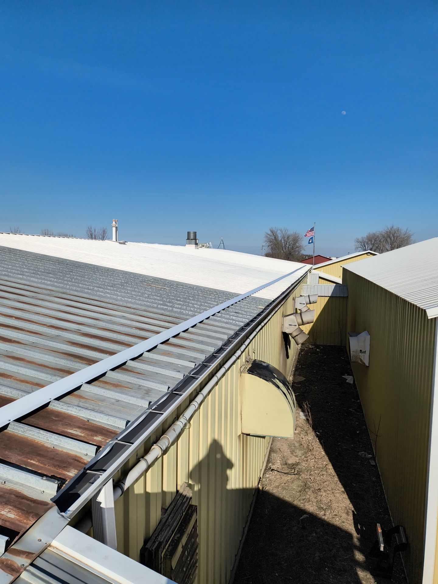 Commercial Gutter & Snow Guard Installation at Towmaster by Next Level Seamless Gutters / Exteriors Inc.