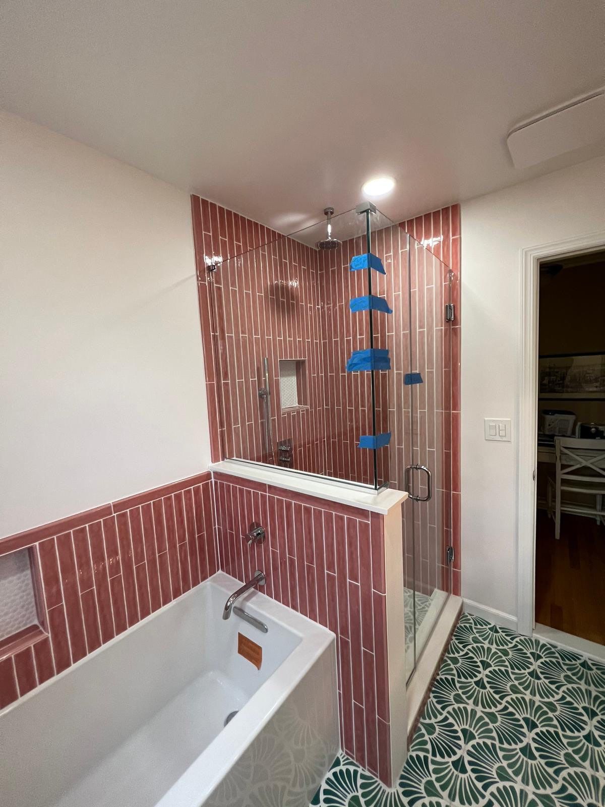 Bathroom Remodel using Tile by Home Concepts Construction