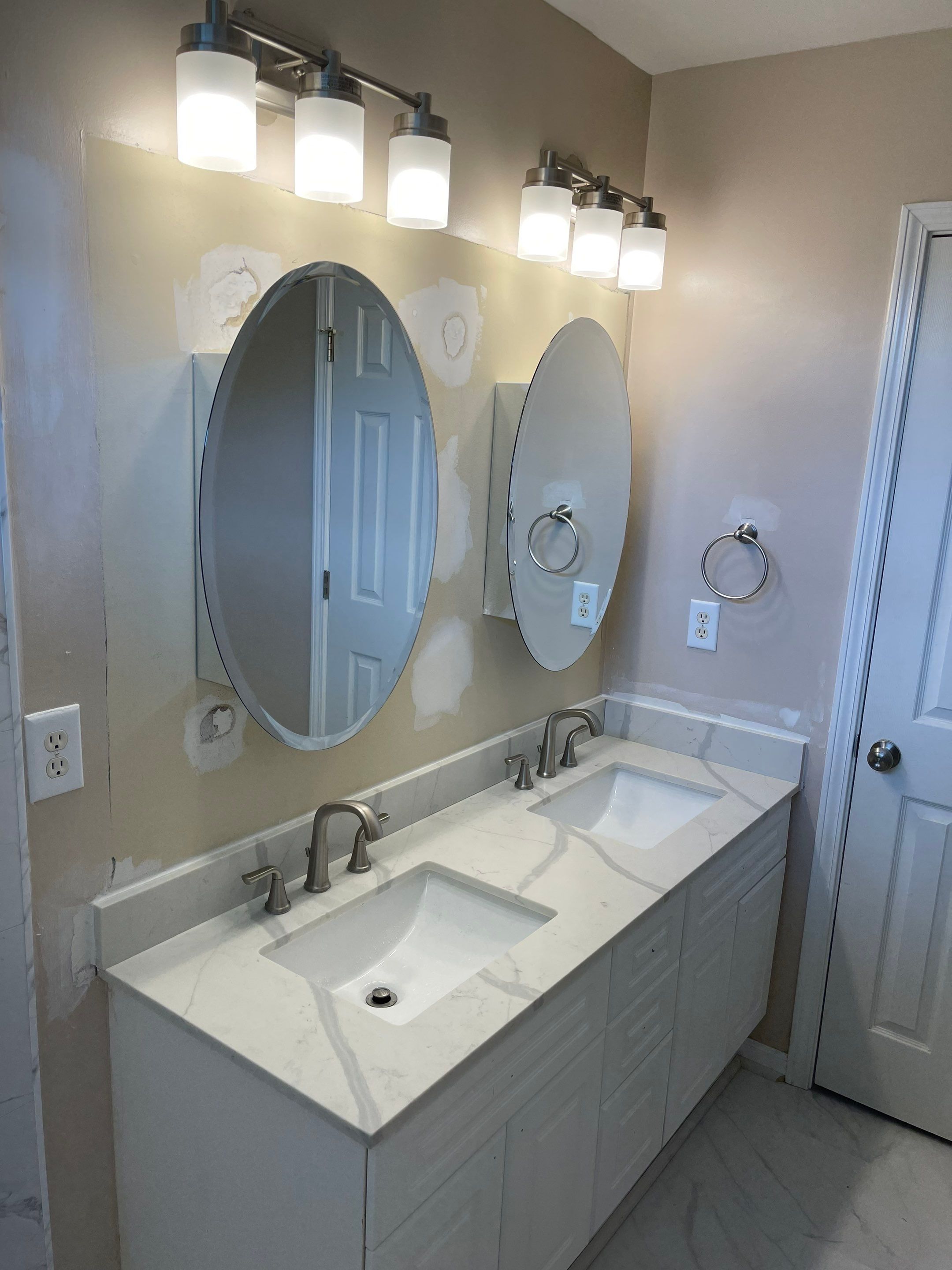 Hickory Point - Bathroom Update by Pillar and Pine