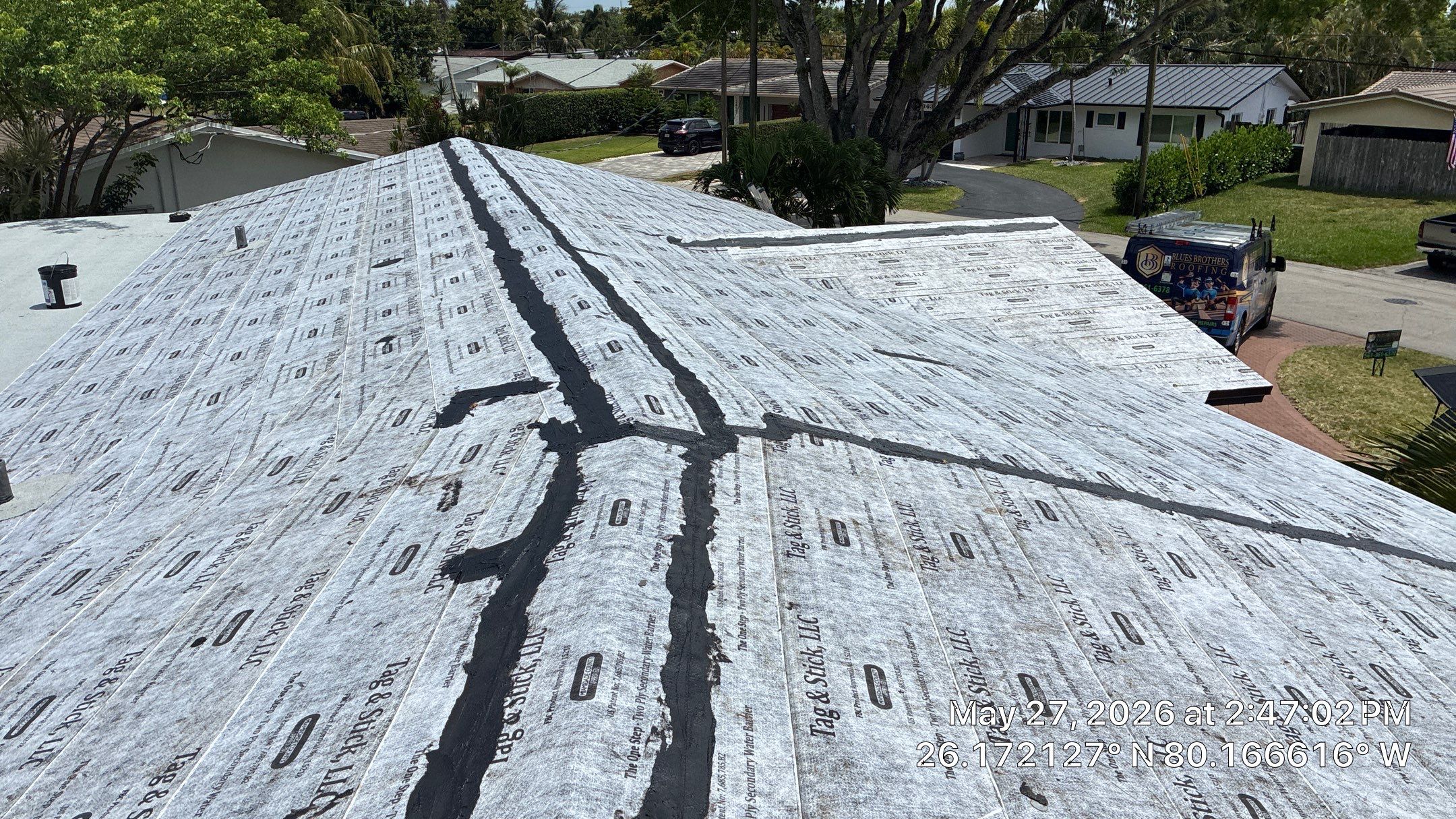 Residential Roofing Installation using Crown by BLUES BROTHERS ROOFING