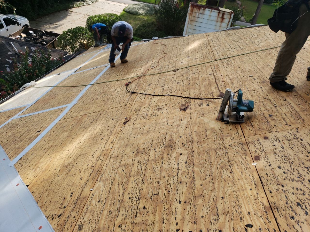 Residential Roofing Installation using Roof Replacement by American Roofing & Construction LLC