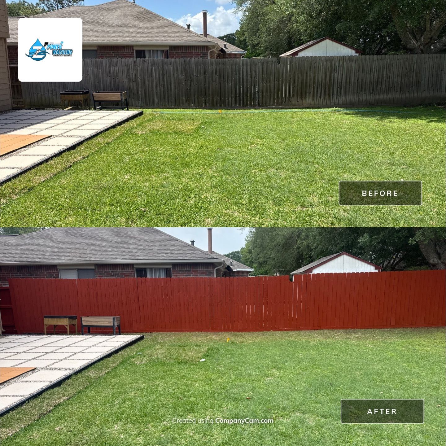 Night and day difference! by Zeal Power Washing