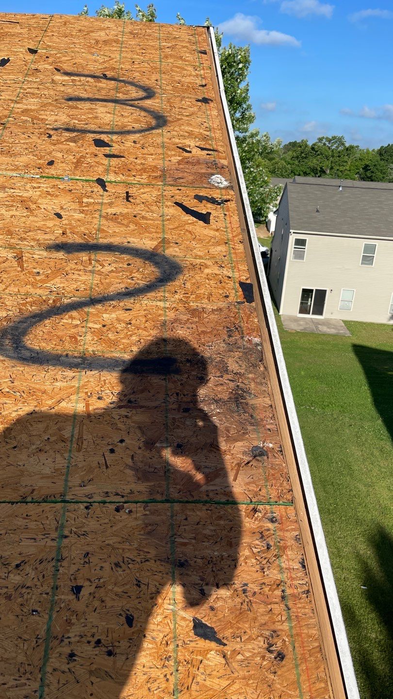 Roof replacement by hail and wind damage by Just Brilliant Restoration JBR