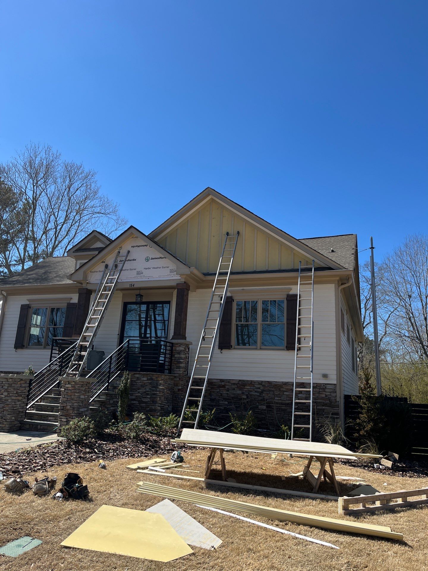 Alpharetta, GA James Hardie Siding and Andersen Window Replacement by Nelson Exteriors