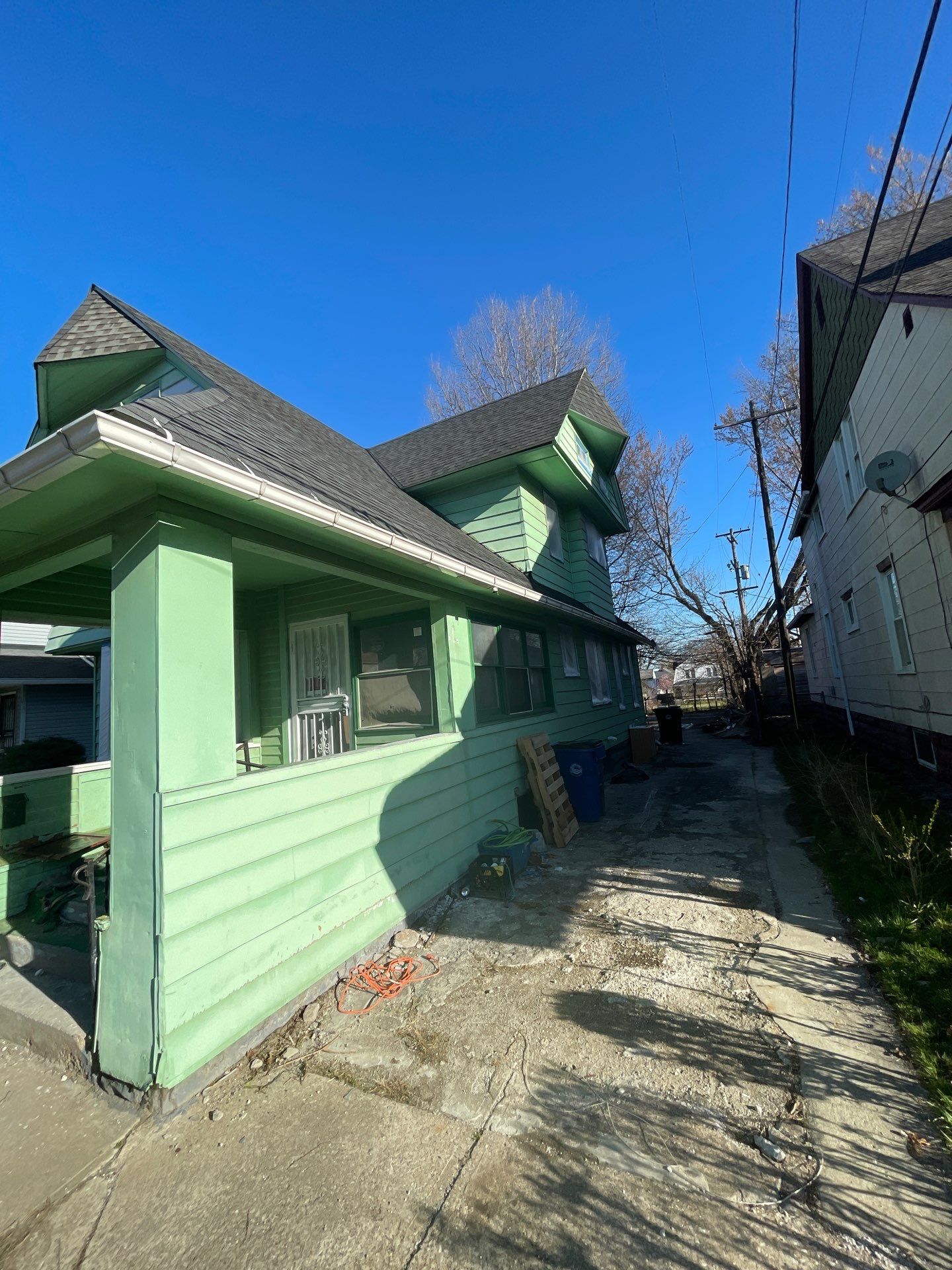 Exterior Painting using Benjamin Moore Element Guard by Callaway Contracting LLC
