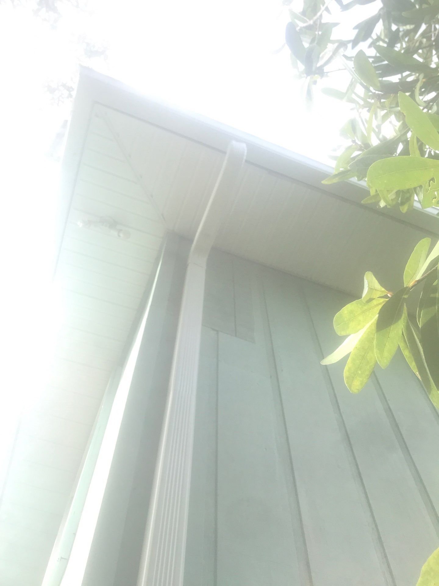 Soffit and Fascia Installation using White Soffit in Lehigh Acres, FL by Gutter Professors