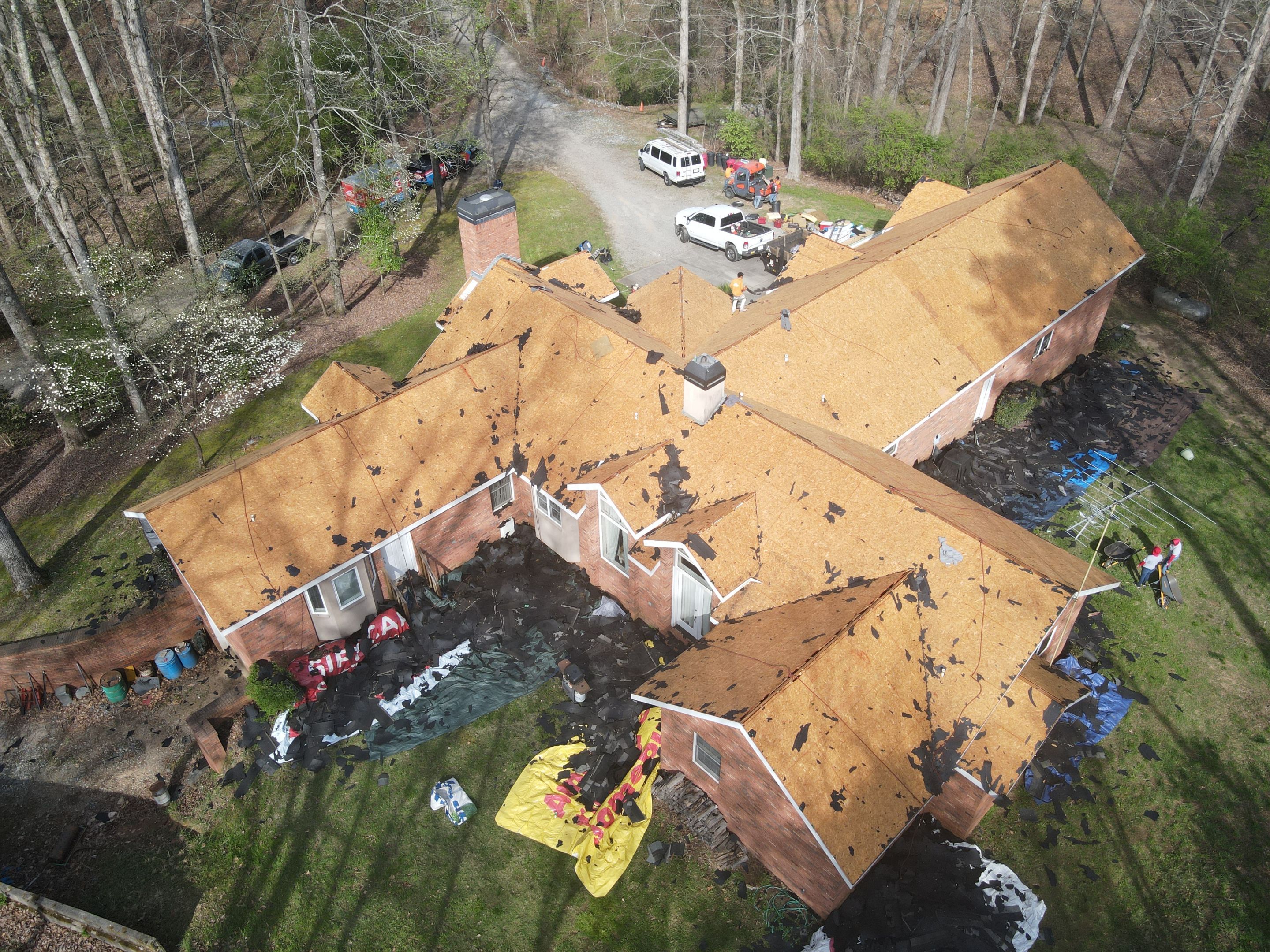 Residential Roofing Installation using Owens Corning by Inspector Roofing and Restoration