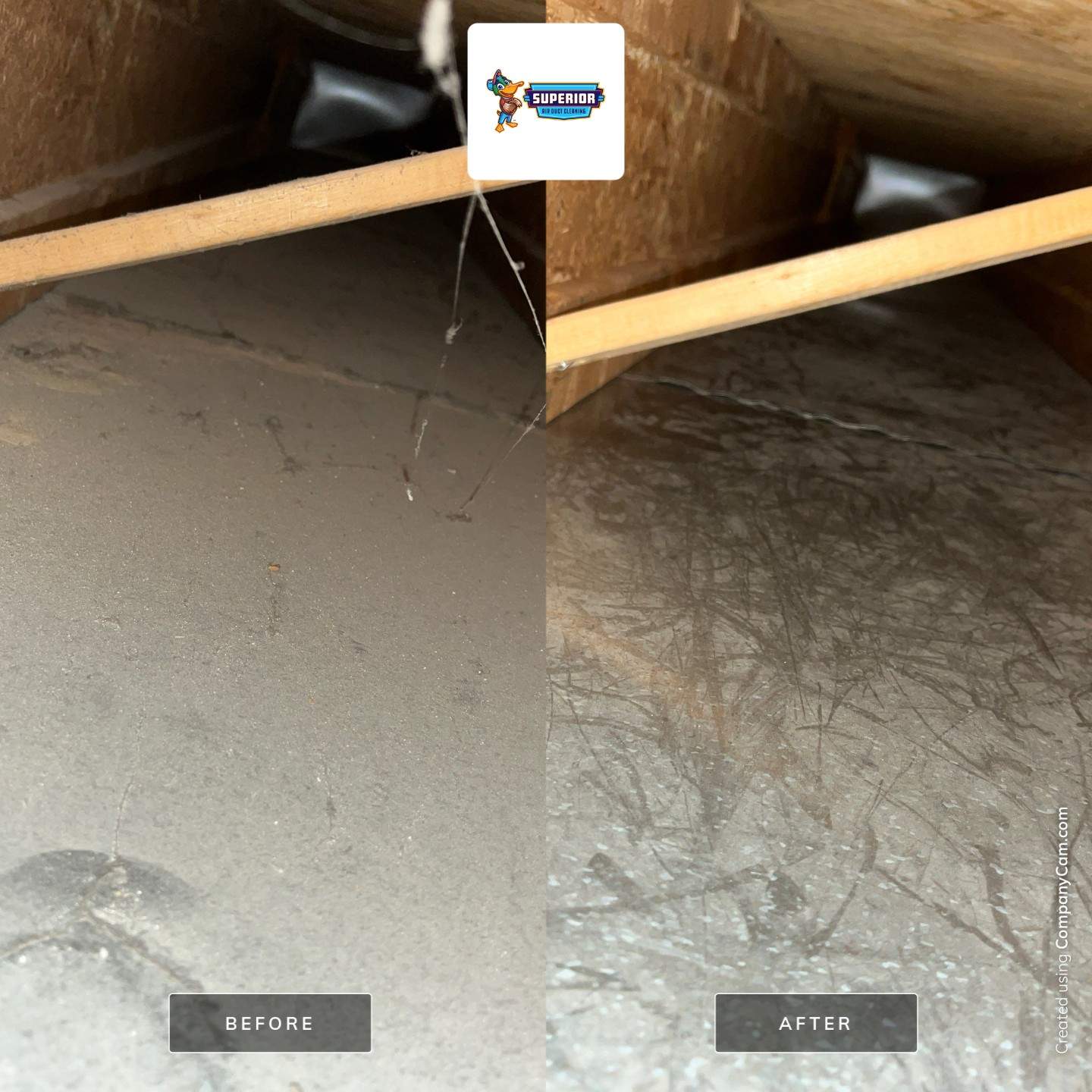 Air Duct Cleaning With a Vacuum Truck in Canfield, OH by Superior Air Duct Cleaning