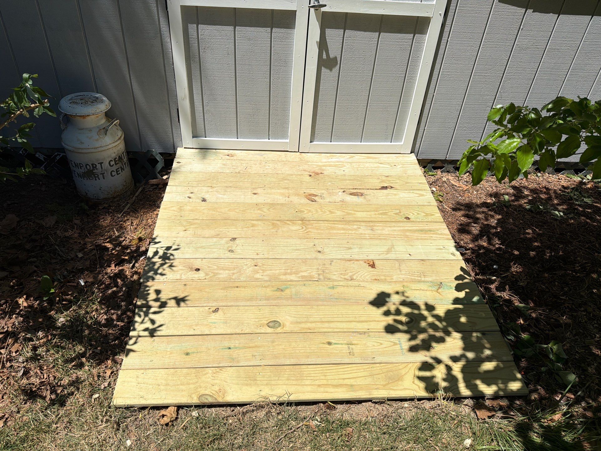 Shed Restoration with New Siding, Door Rebuild & Ramp Installation by Laser Focused Solutions LLC