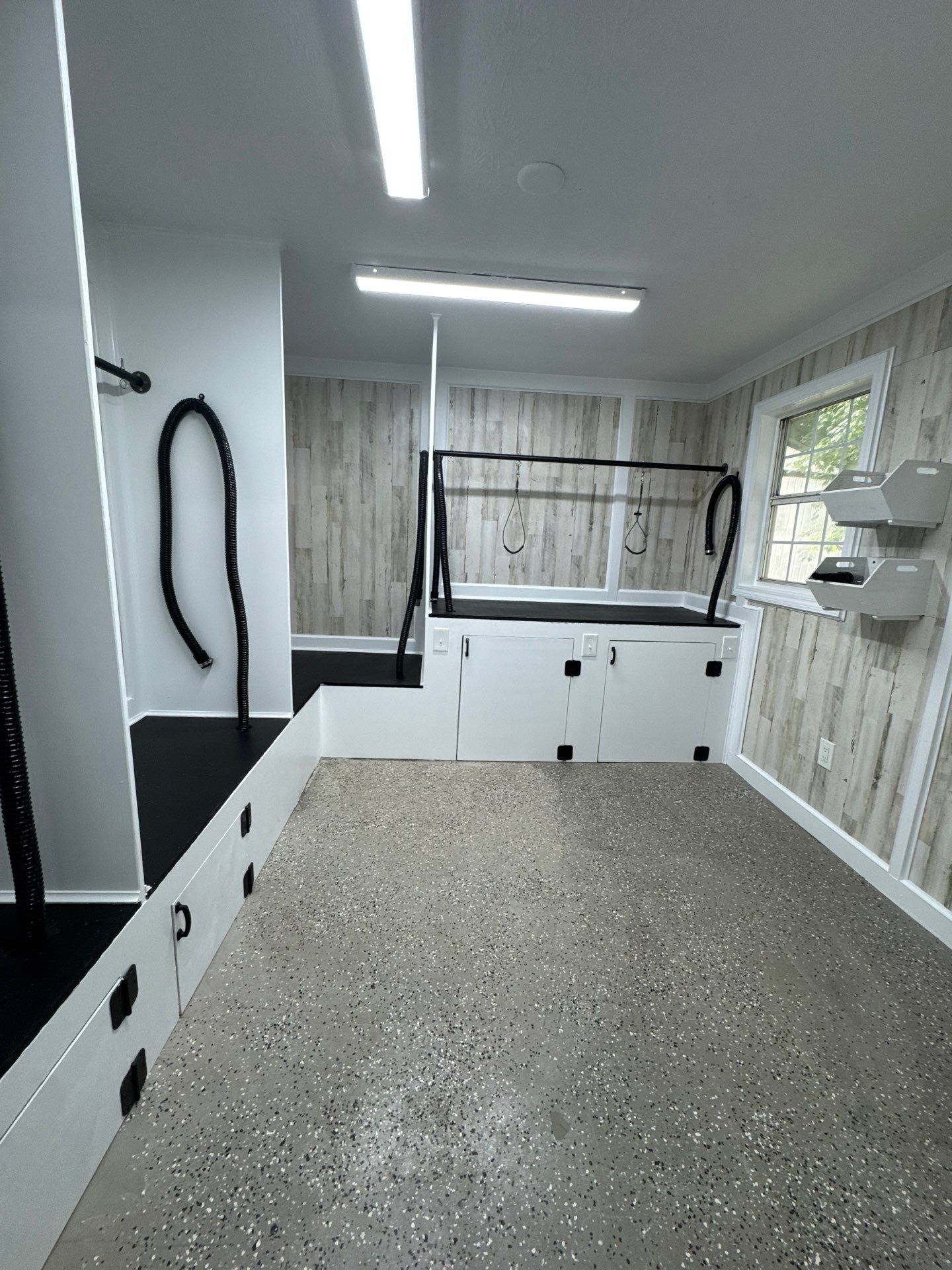 Commercial Pet Grooming Salon Interior Remodel in Powder Springs by Swift Home Renovations