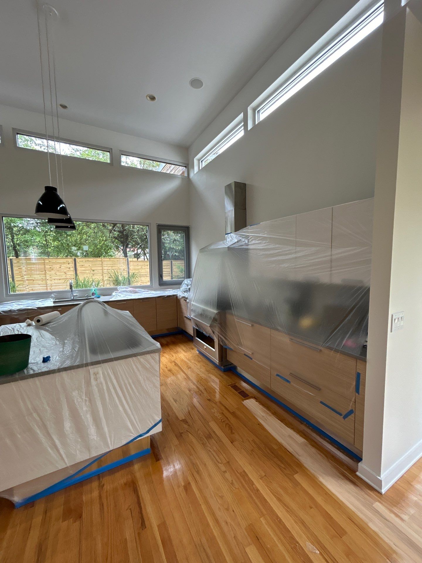 Natural Red Oak floor refinish by Footprints Floors of East Atlanta