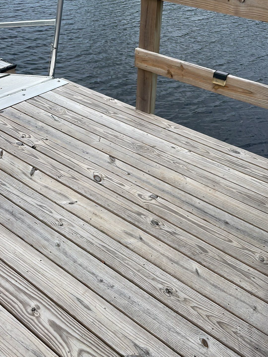 Dock using Wood Sealant by DuraSeal