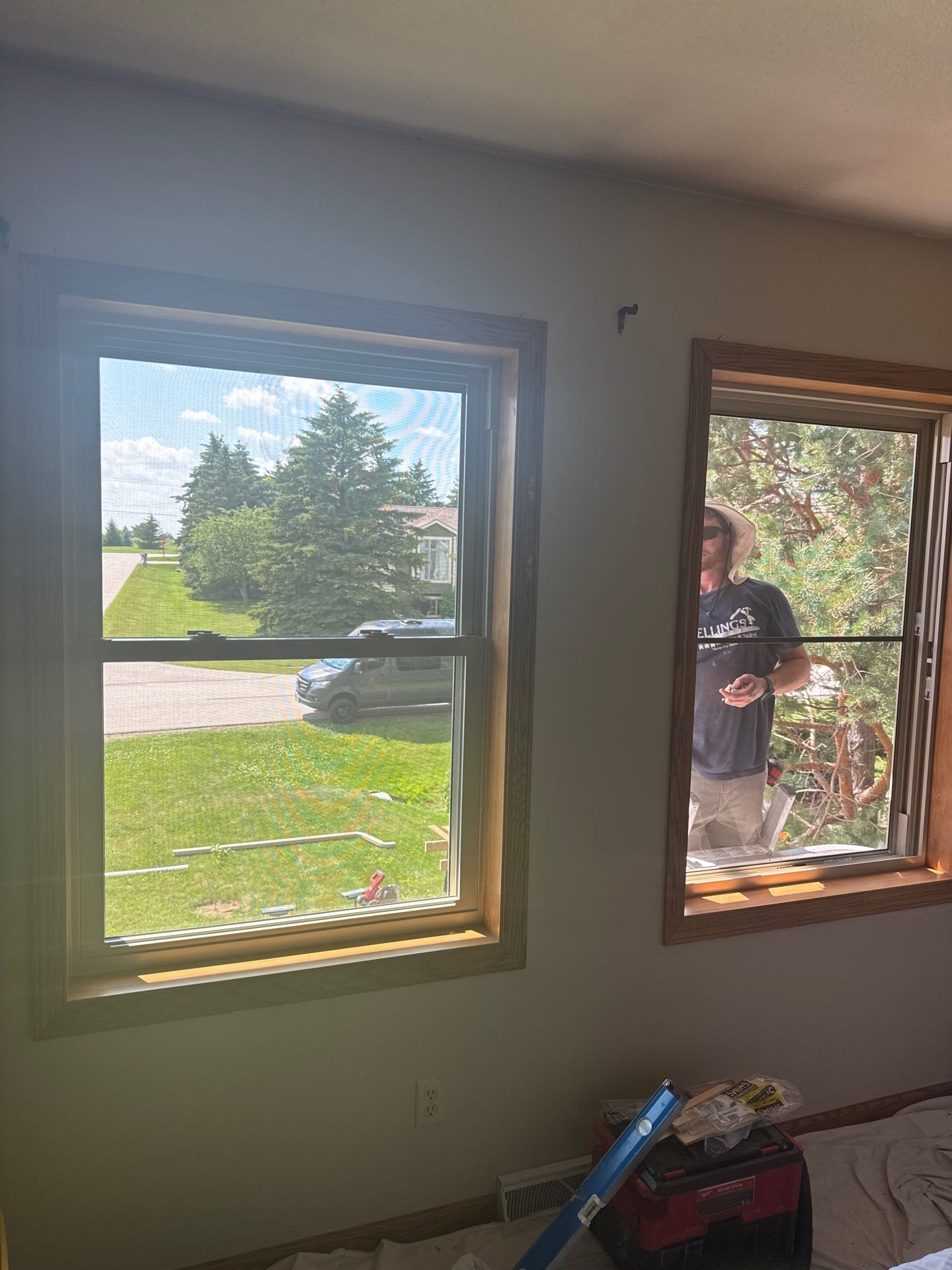 Bye Bye Cedar Siding ! Hello Misty Shadow!  by Gellings Roofing & Siding