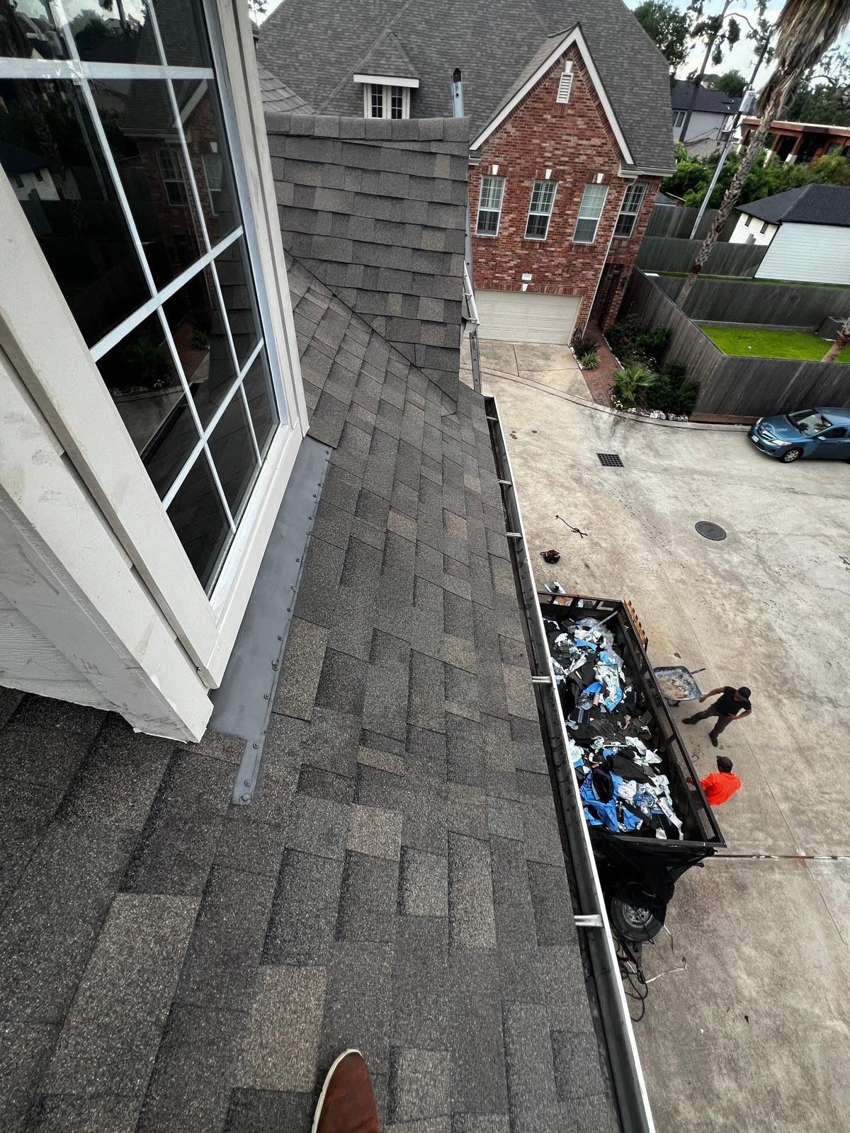 Project in Houston by Roofing Technologies Unlimited