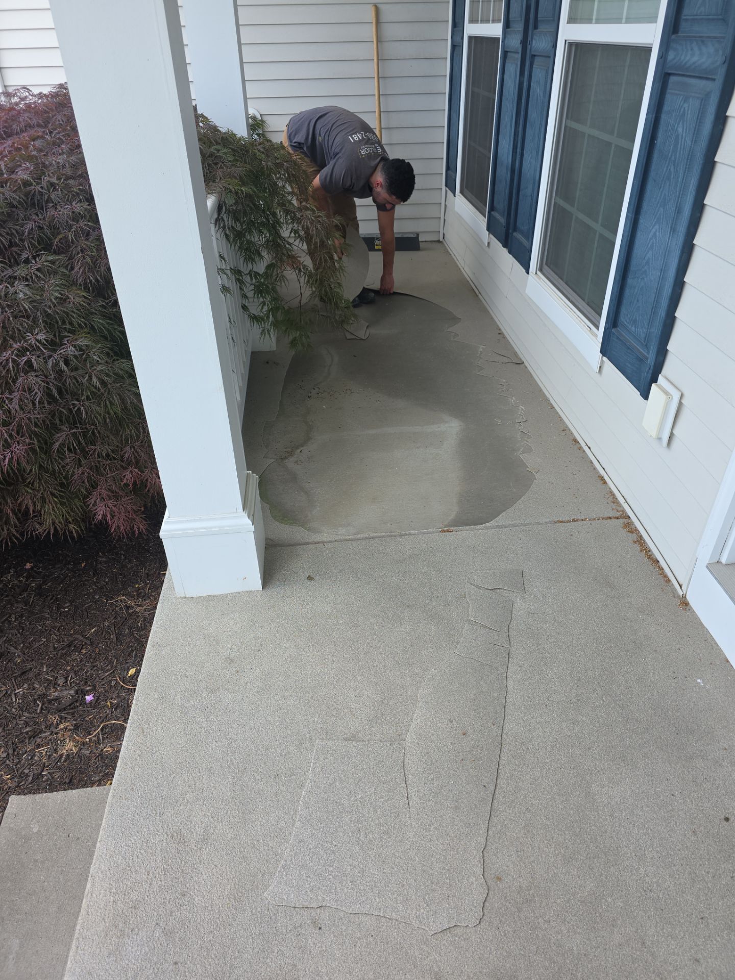 Vintage Desert Edge Porch Coating by NG Masonry & Construction LLC
