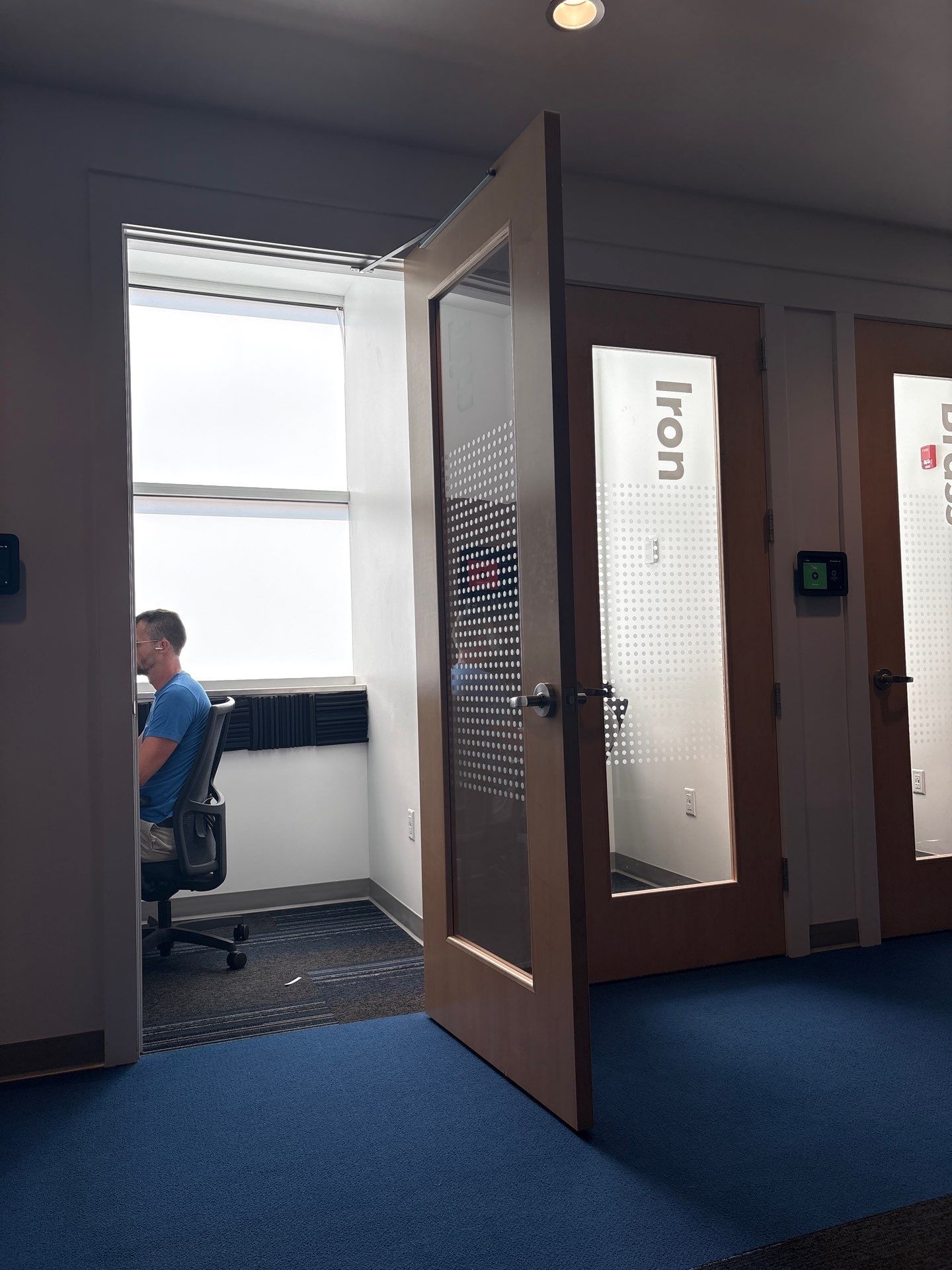 Modern Office Interior Build-Out with Custom Acoustic Treatments in Lincoln by CompanyCam Sales Demo