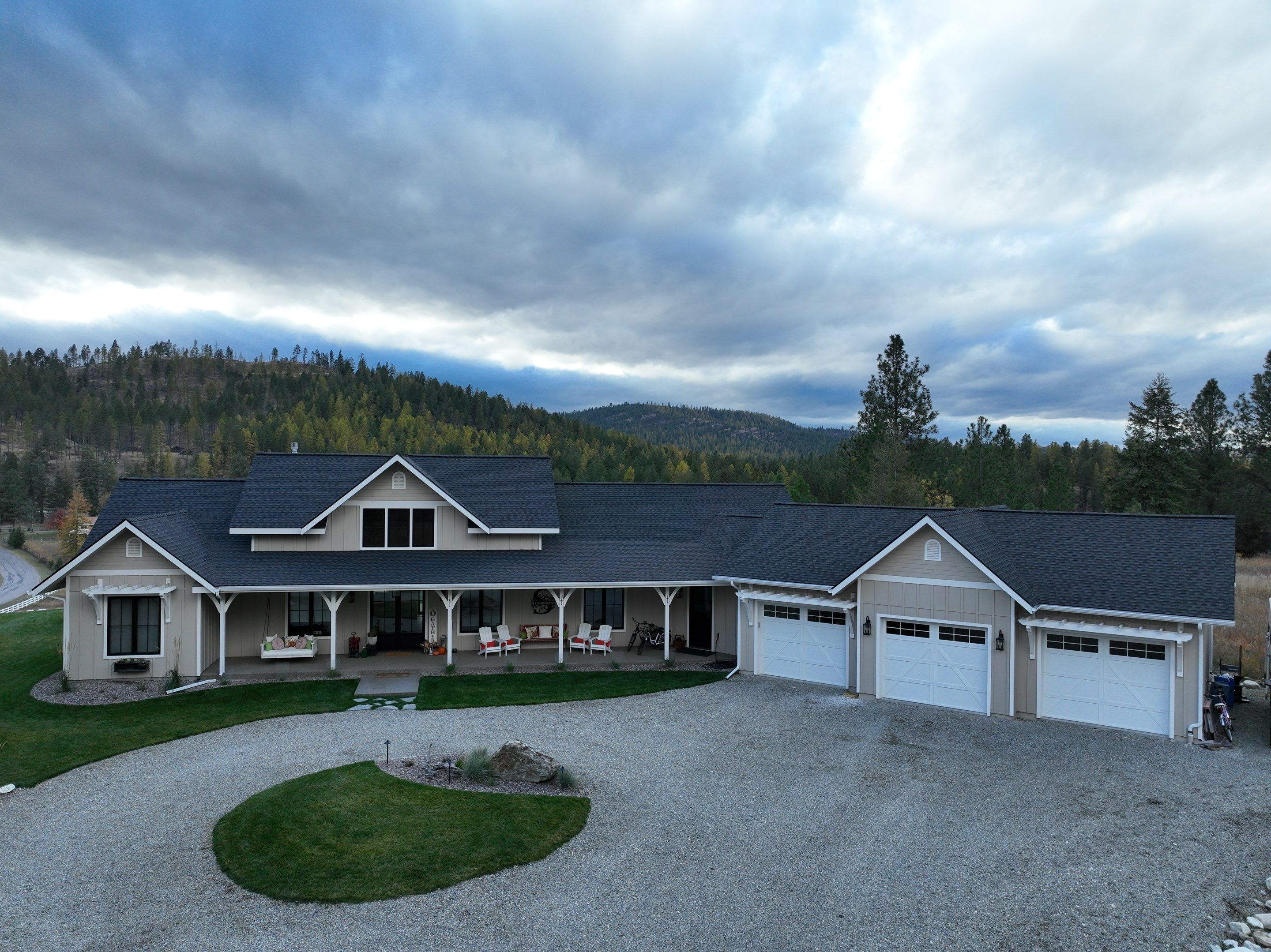 GAF Timberline HDZ - Charcoal - Kalispell, MT  by Montana Roofing Solutions