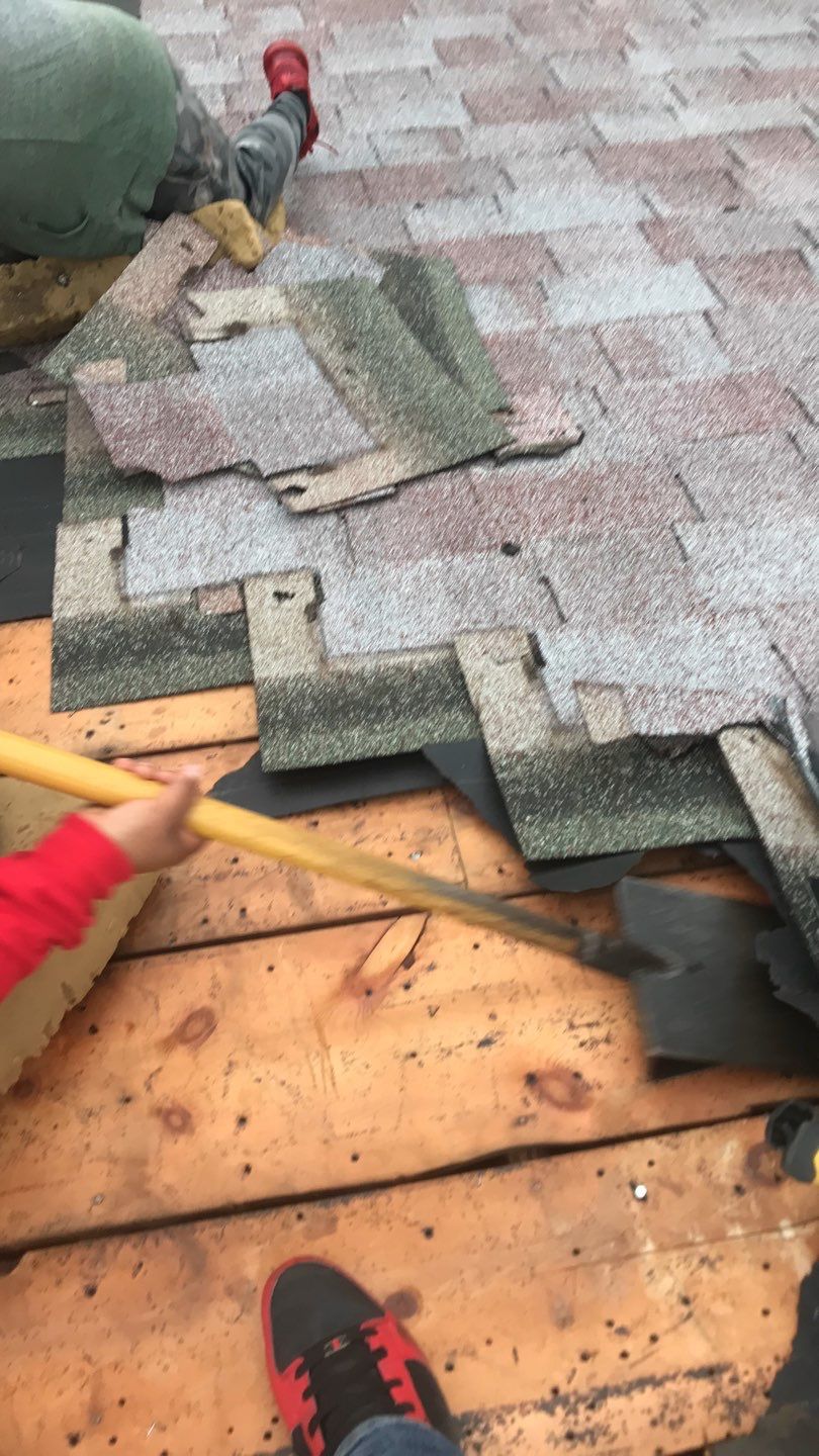 Residential Roof Replacement using Owens Corning Duration, Colonial Slate by Absolute Roofing and Construction