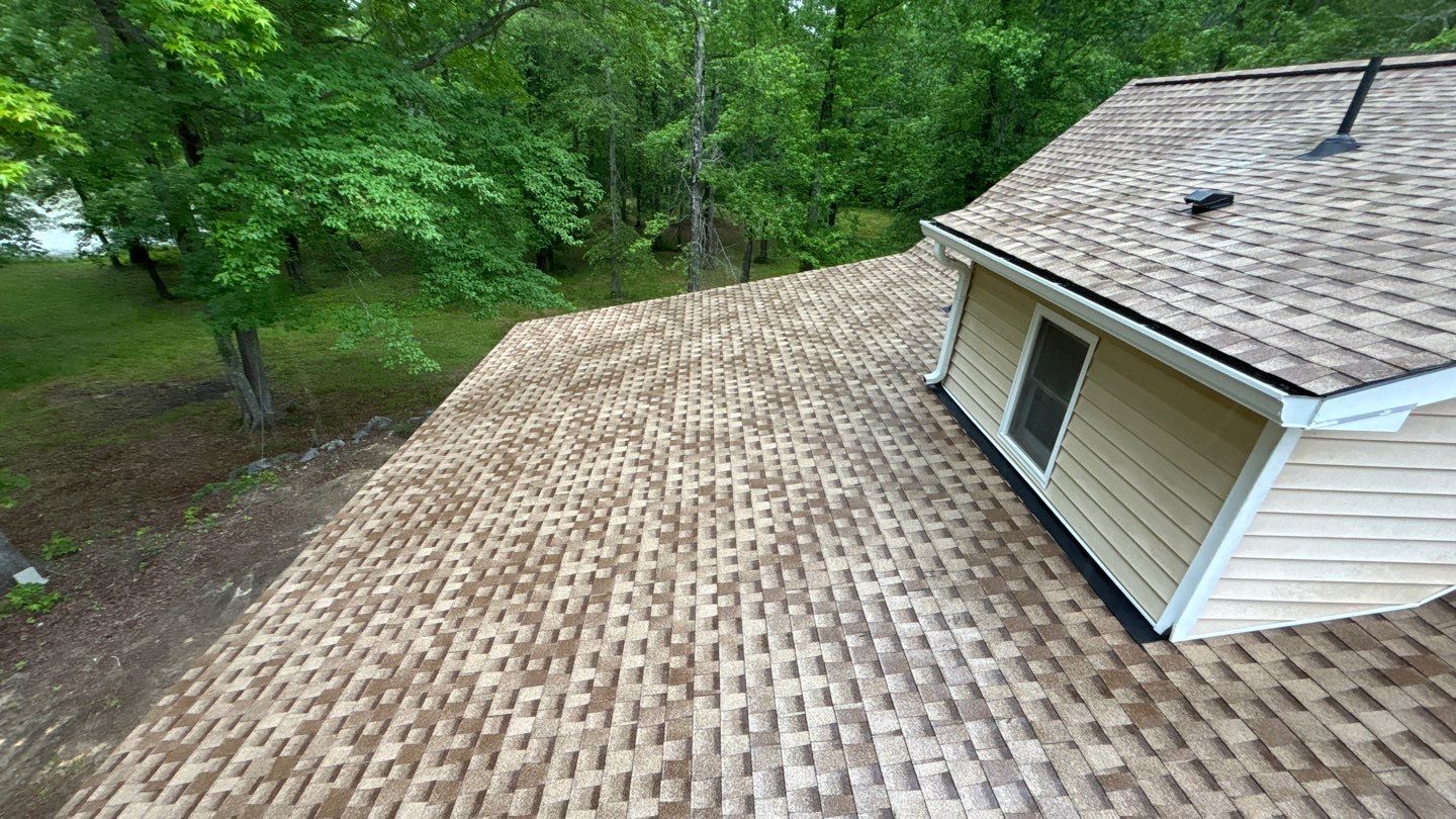 Roof Replacement and cover porch by Deerfield Roofing LLC