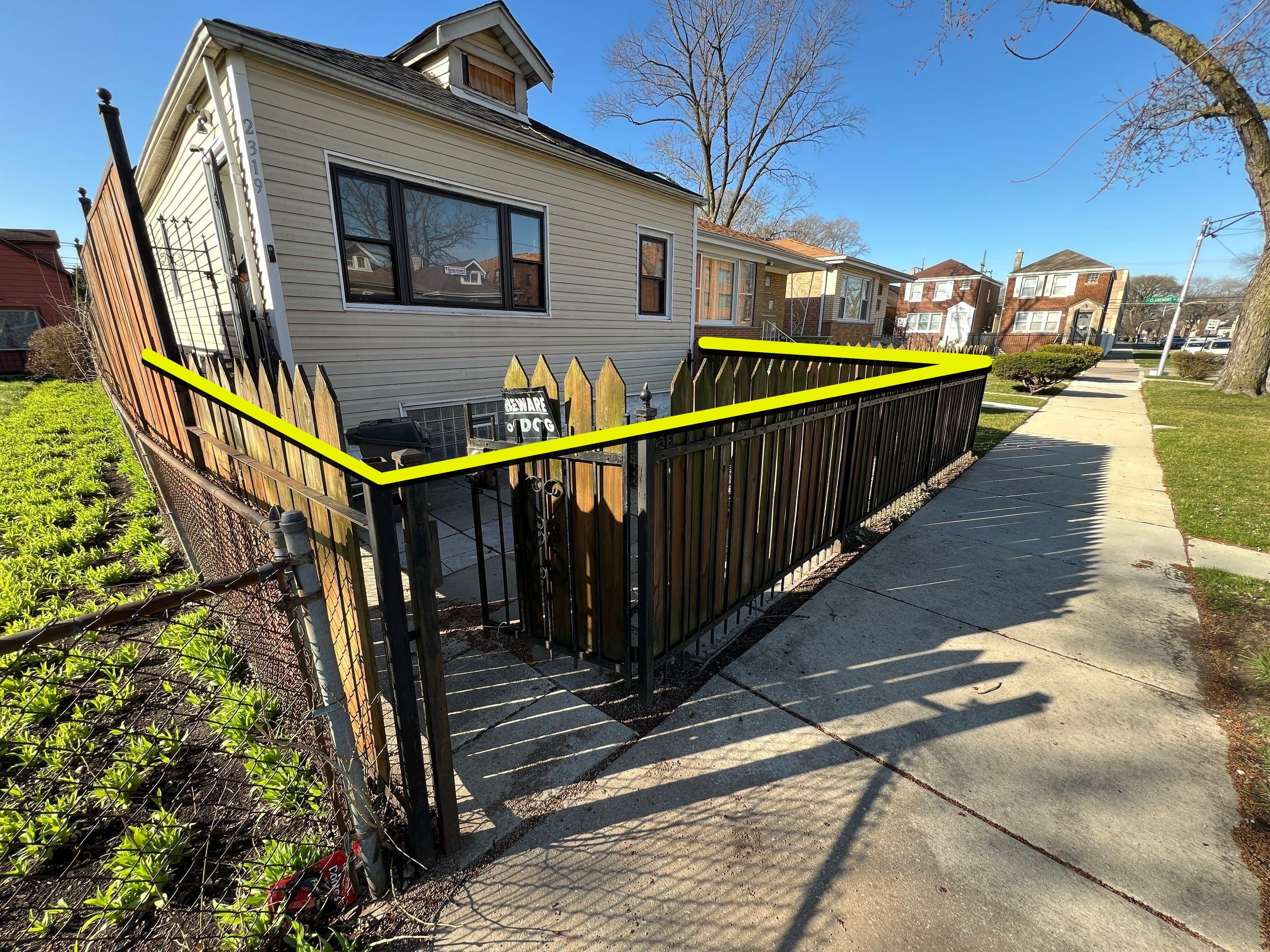 Fence Installation using pressure treated lumber  by INQUSE GENERAL CONTRACTOR