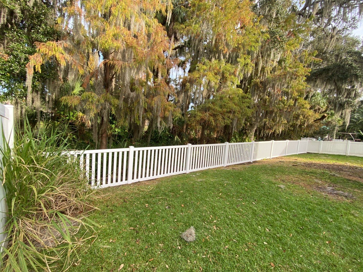 Bradenton, FL 6 ft. Tall White Vinyl Privacy Fence Installation and 4 ft. Spaced Picket Vinyl  by Asap fence and gates, LLC