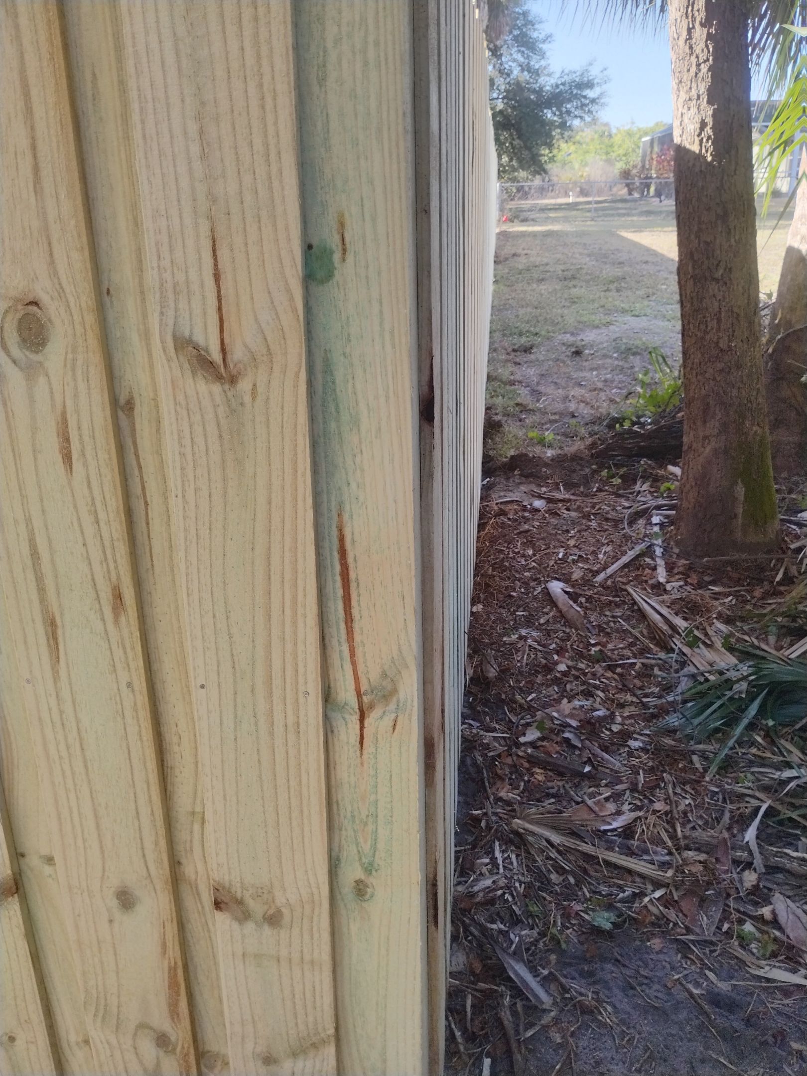 Wood Project in North Port by True Fence LLC