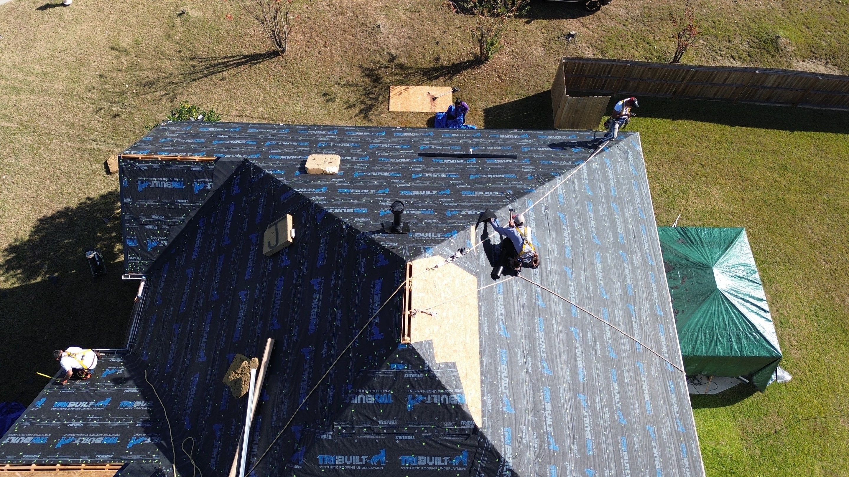 Roof replacement by hail damage by Just Brilliant Restoration JBR