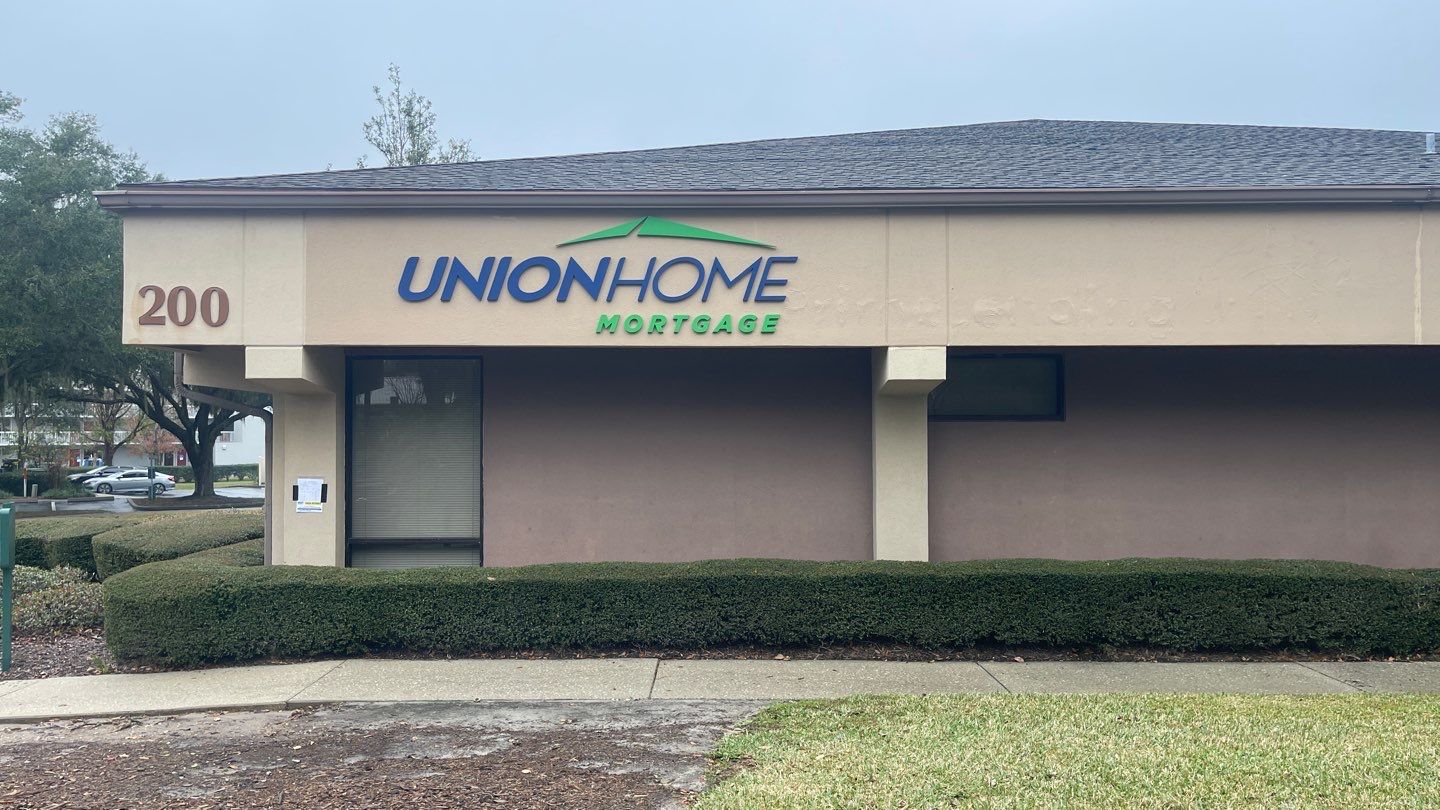 Union Home Mortgage FCO Letters by SignCrafters