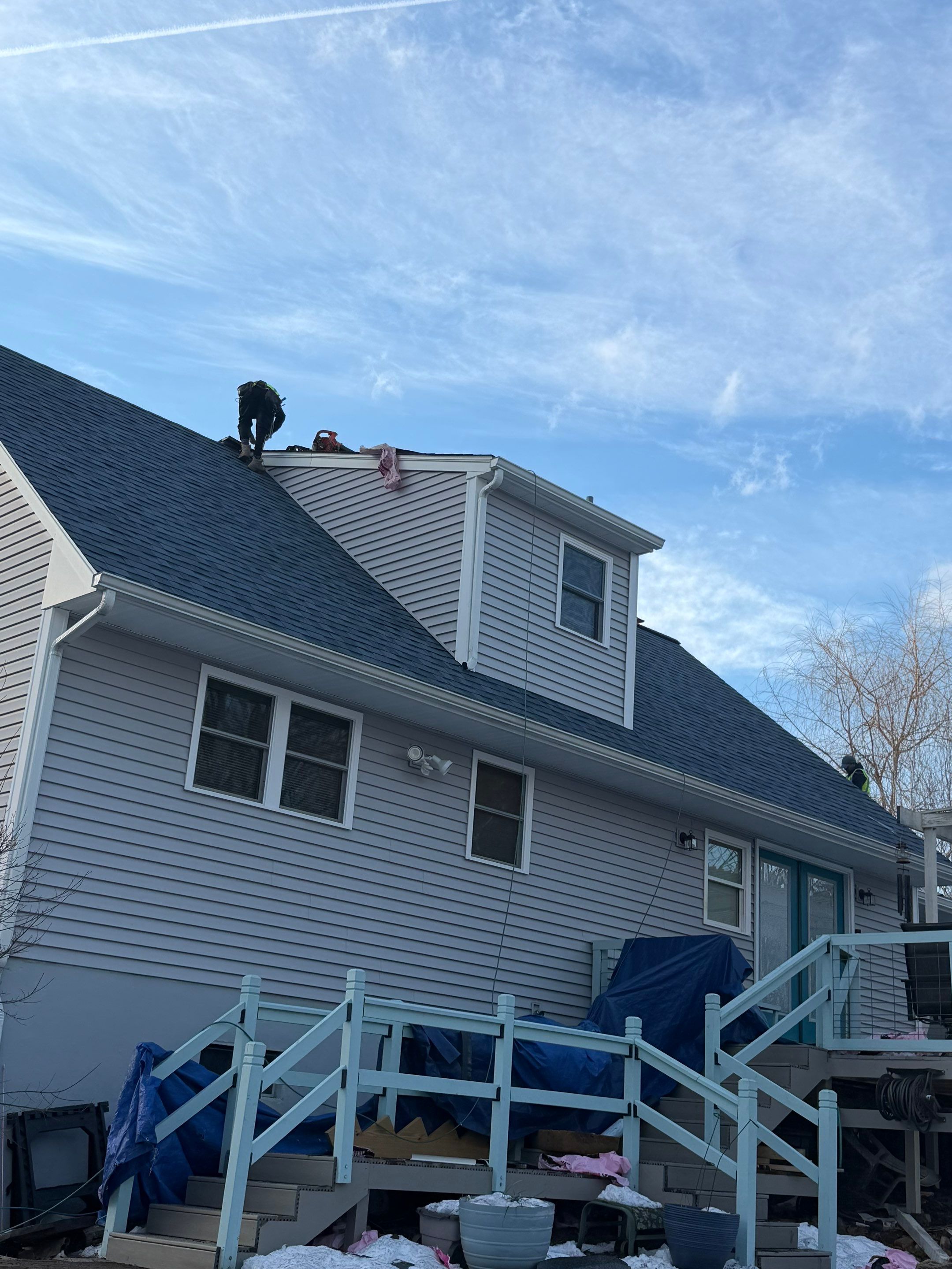 Owens Corning Duration: Harbor Blue in Norwich by Golden Shield Roofing