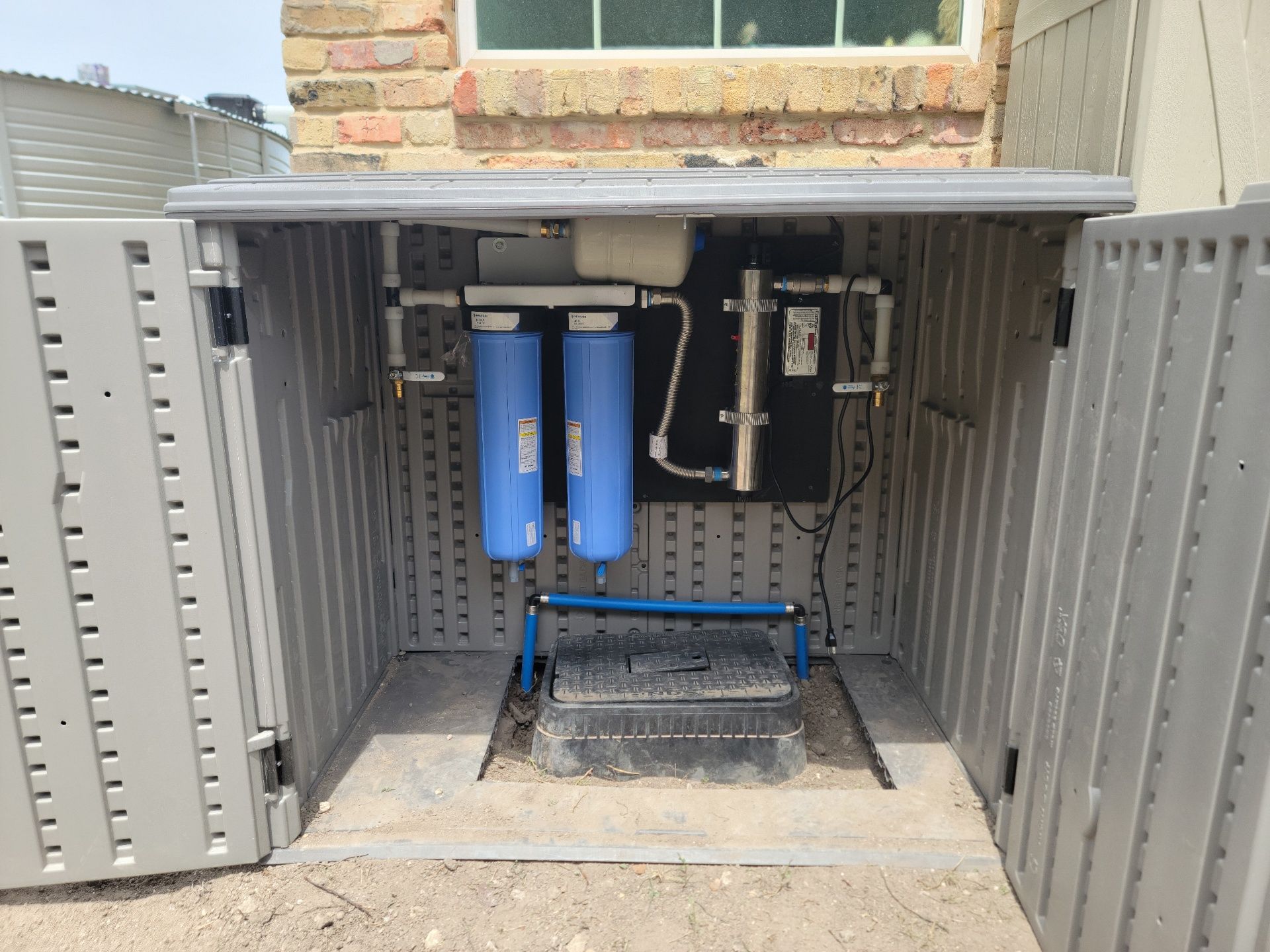 Primary water source to eliminate dependency on Public Water supply! by Hill Country Rain Water