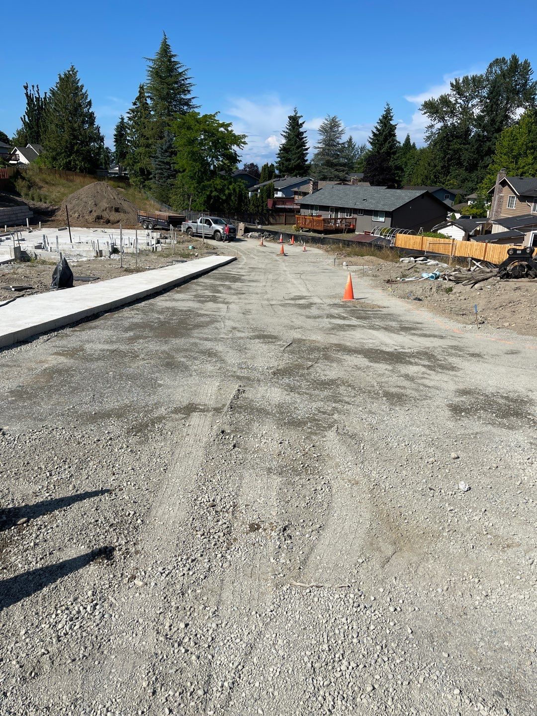 Asphalt Road Repair in Neighborhood  by Jireh Asphalt & Concrete Inc 