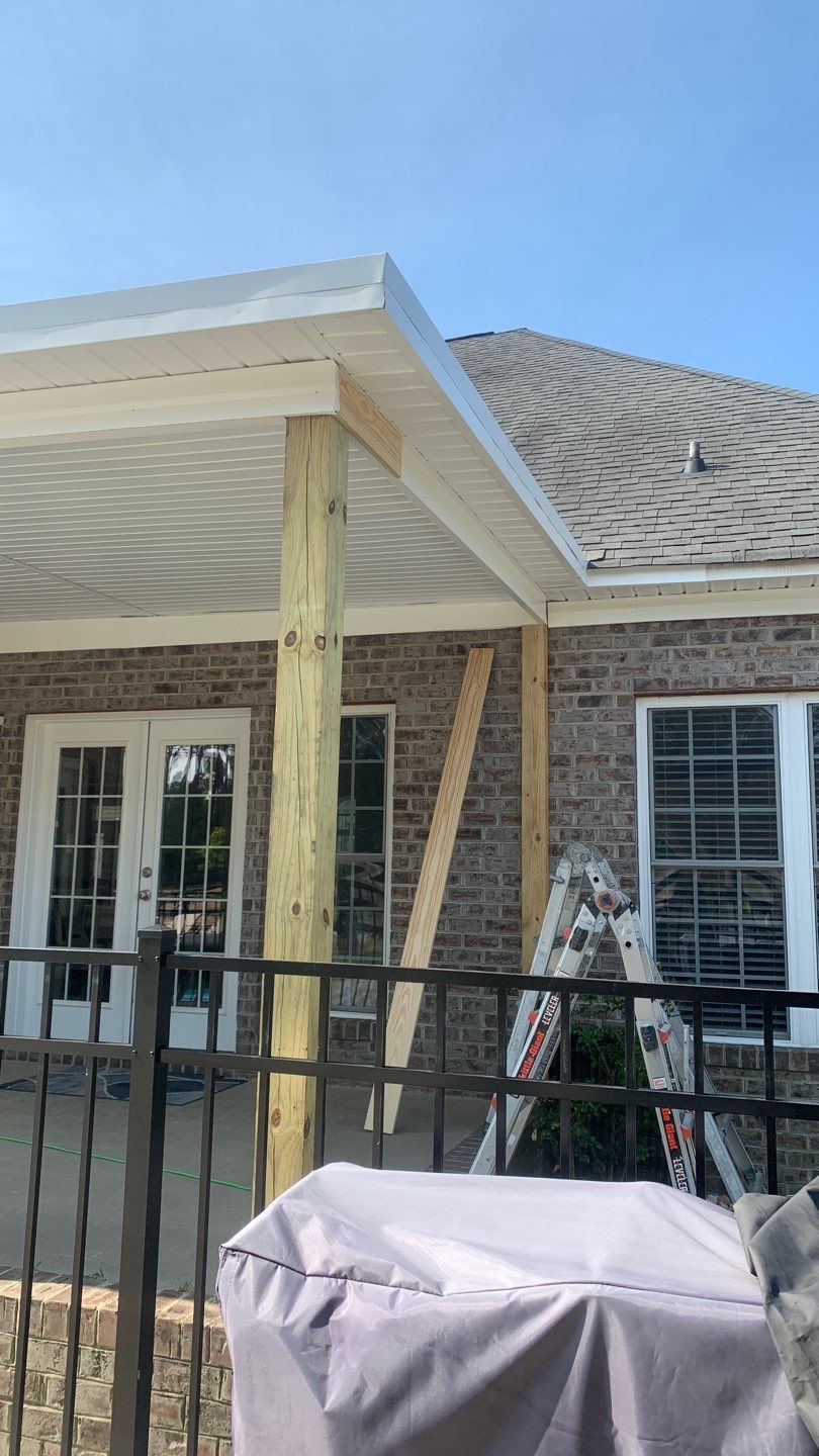 Porch - Residential Roofing Installation by American Roofing NC