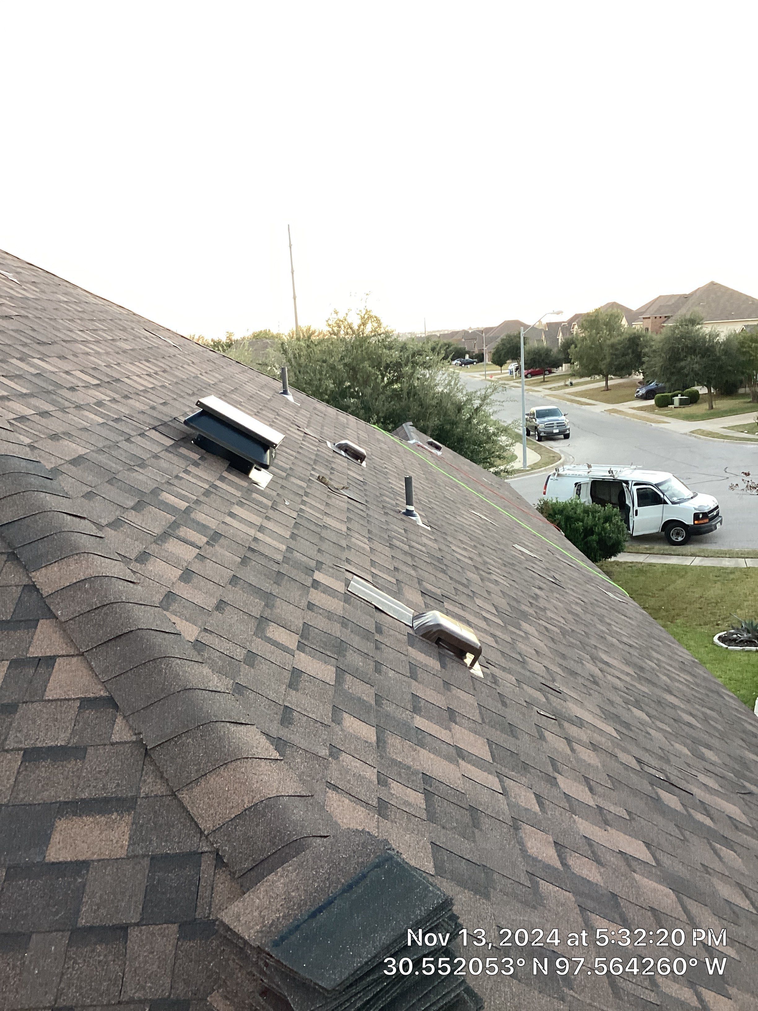 Hutto Residential Roofing Replacement with OSB Sheathing and Trim Repair by Caliber Restoration LLC