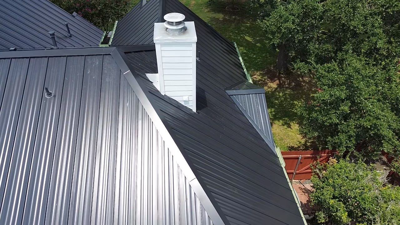 Matte Black - L&A Metals Class 4 UL 2218 Standing Seam Metal by RoofsOnly.com
