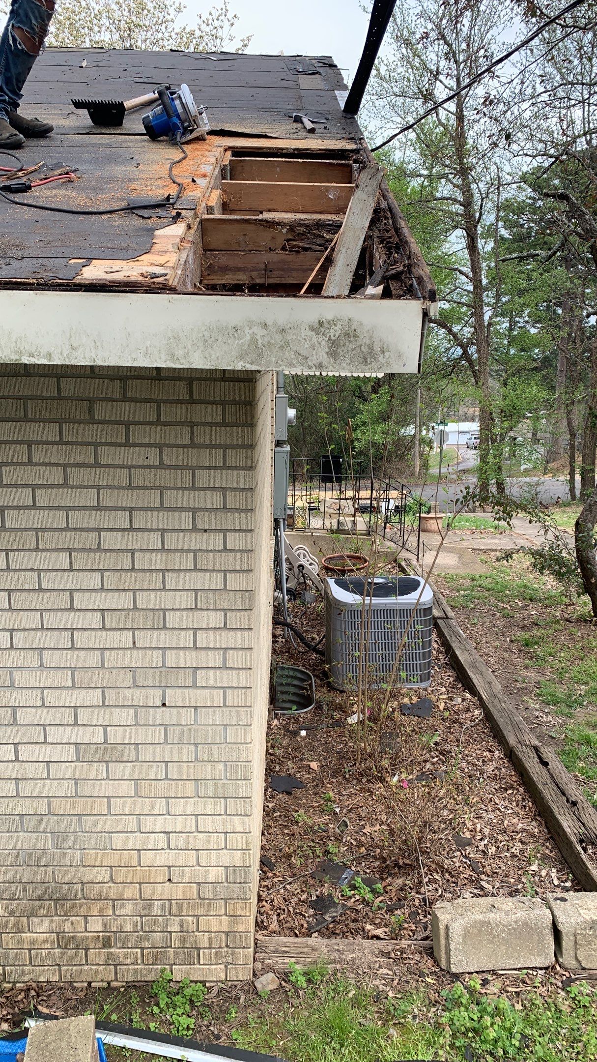 Residential Roofing Installation using 26 Gauge Colored Panels by Hostetler Roofing